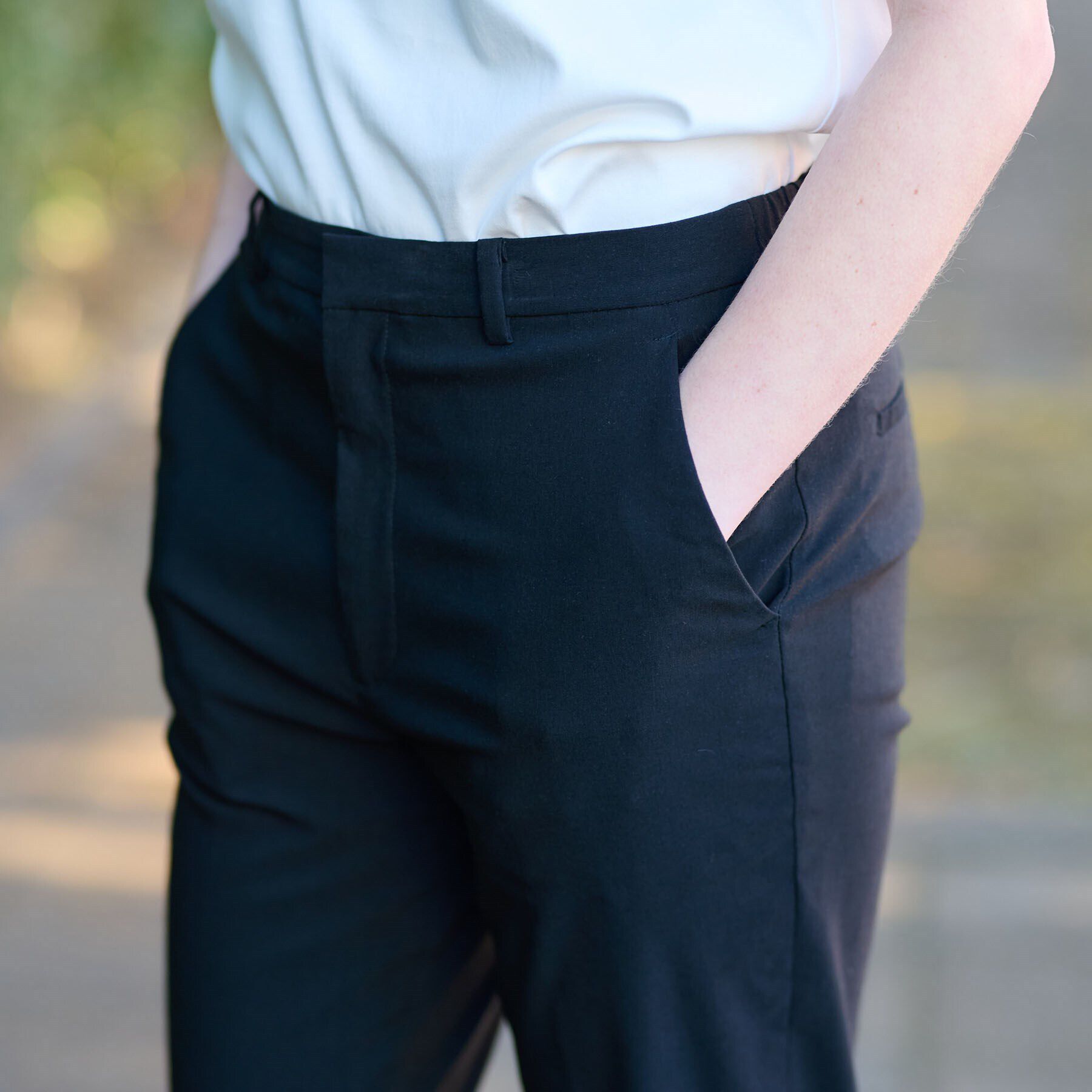 DRESSTERIOR「【洗える/接触冷感/通勤】ウォッシャブルストレッチテーパードパンツ」|その他|