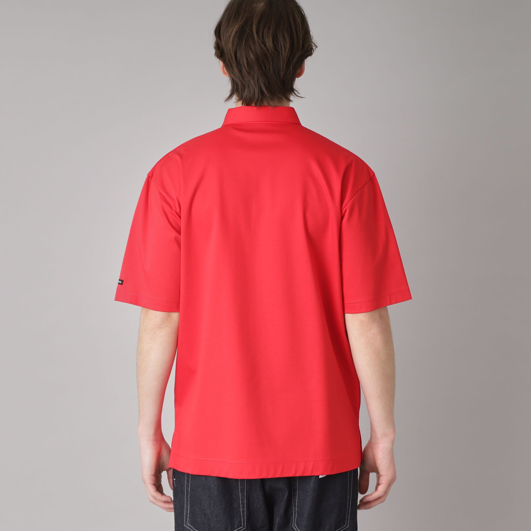 DRESSTERIOR「【接触冷感/抗菌防臭/消臭】ICE CLEAR COTTON オーバーフィットポロシャツ」|ポロシャツ|