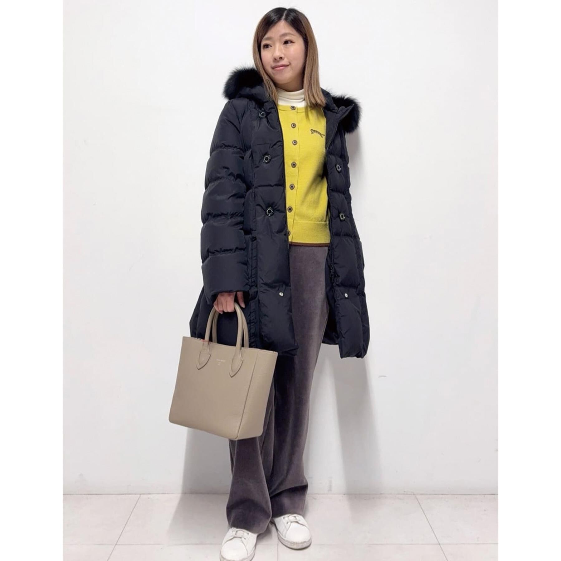 DRESSTERIOR「【CLASSY.12月号掲載】ブルーFOXファーナポレオンホワイトグースダウン」|ダウン|