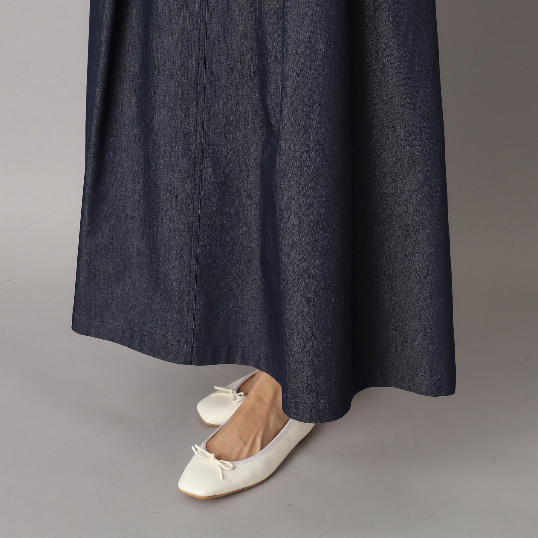 DRESSTERIOR「クールタッチタックデニムスカート」|スカート|