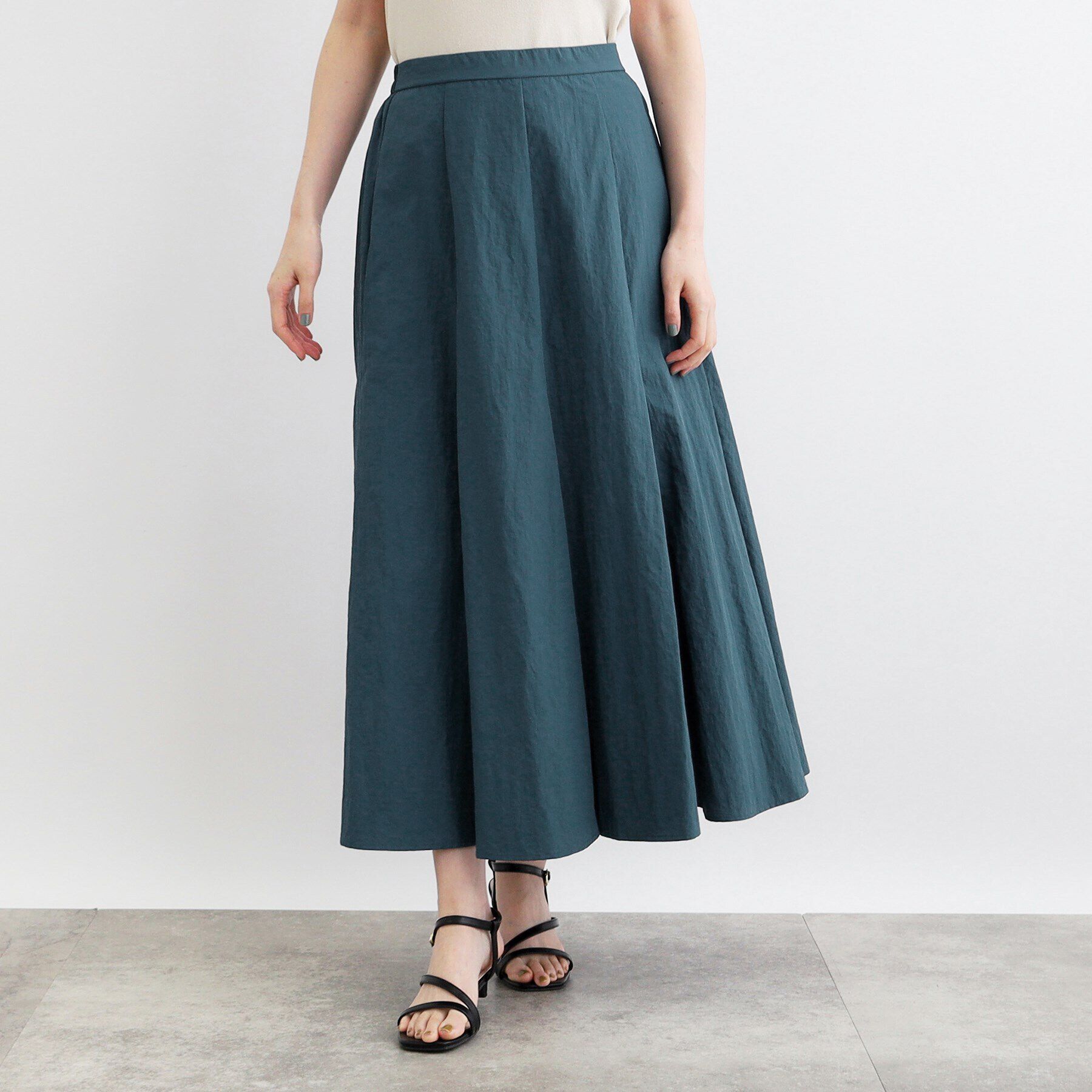 grove「ナイロンワッシャーボリュームスカート」|スカート|