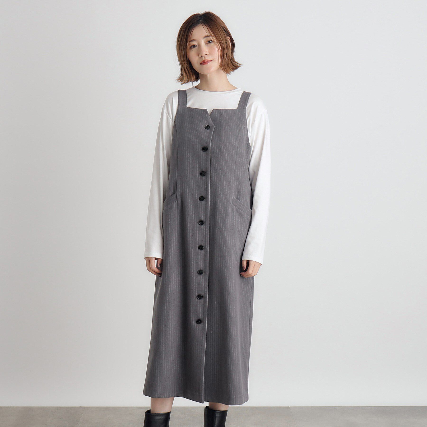 grove「ストライプアソートジャンドレ」|ワンピース|