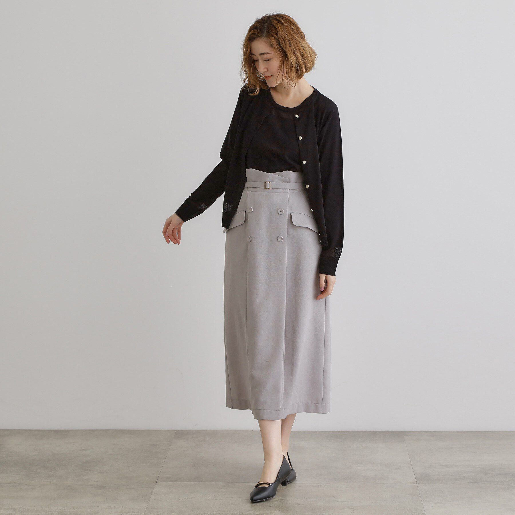 grove「カナパトレンチライクスカート」|スカート|