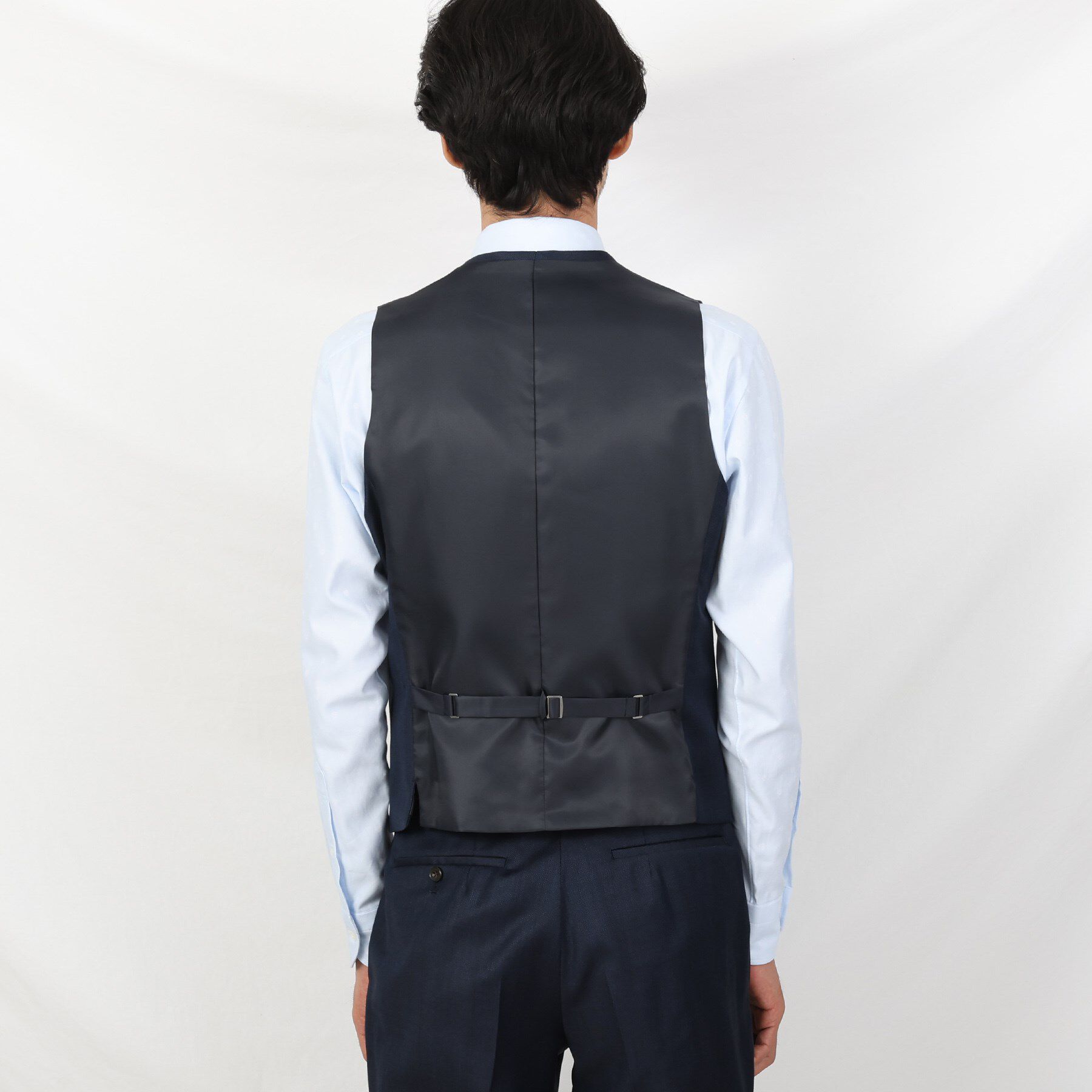 TAKEO KIKUCHI「【3ピース対応】シャイニーシャークピンヘッド ベスト」|スーツ|