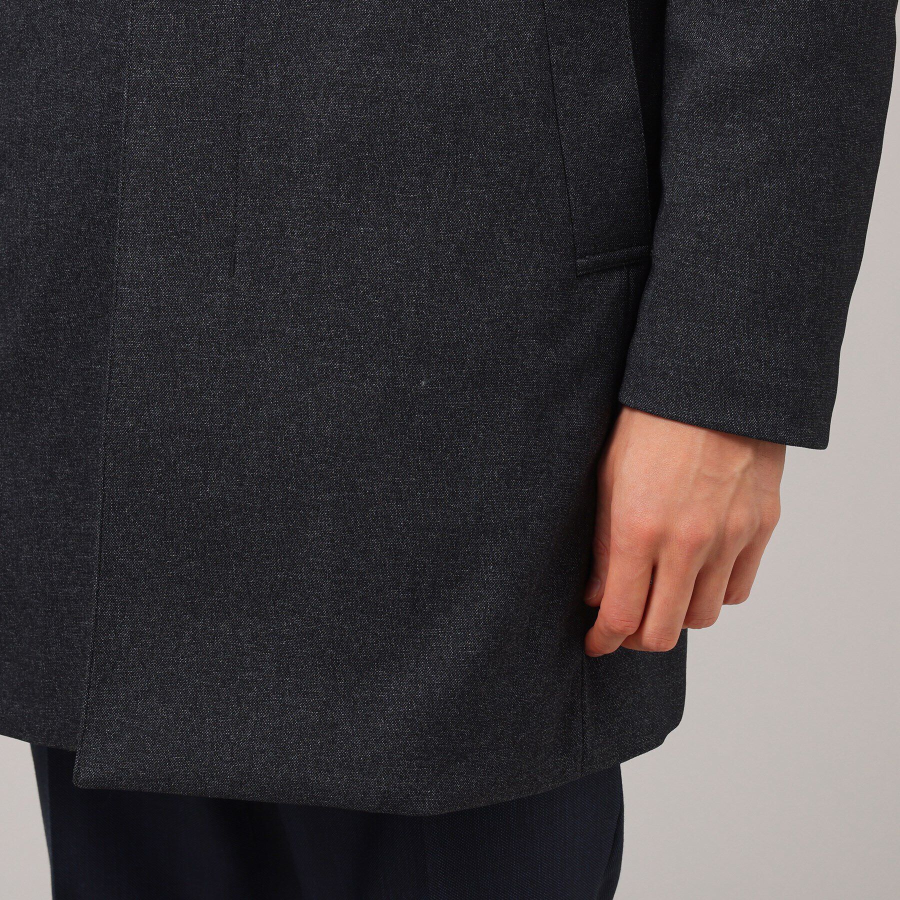 TAKEO KIKUCHI「【ダウンライナー付】メランジ スタンドカラー コート」|その他|