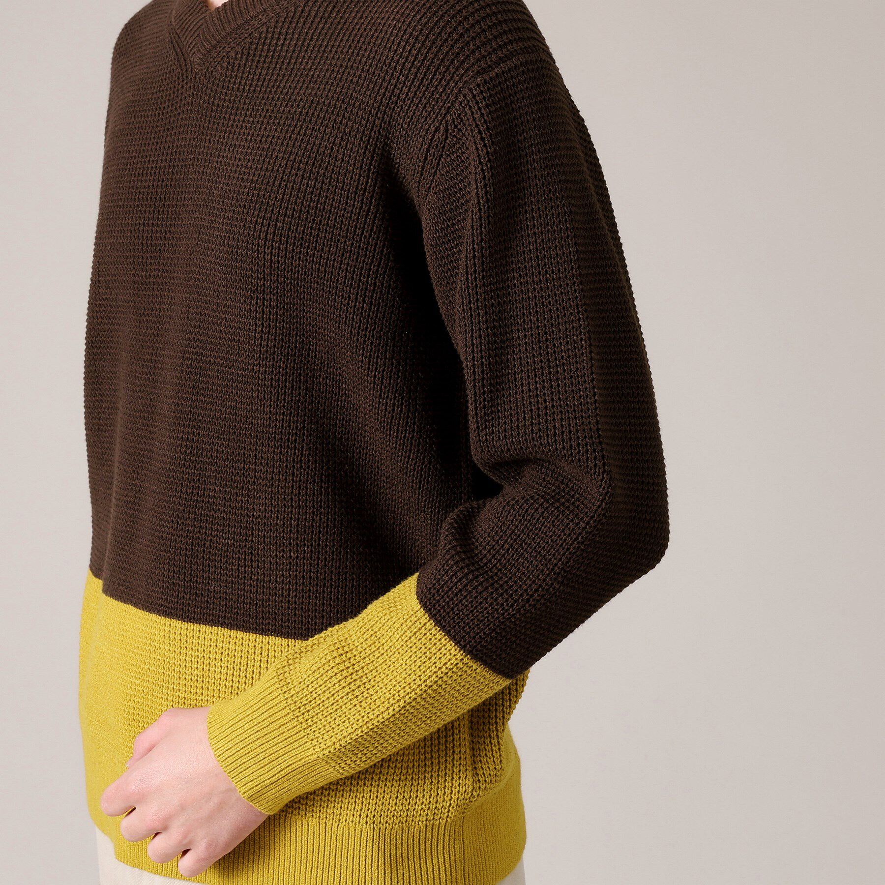 TAKEO KIKUCHI「ウィンターコットン混 プルオーバー ニット」|ニット・セーター|