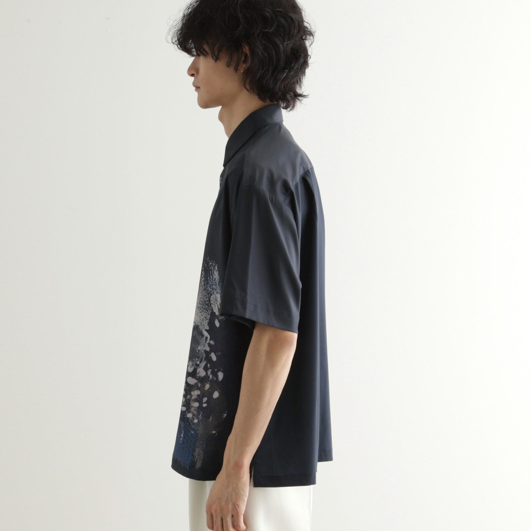 tk.TAKEO KIKUCHI「ペイント半袖シャツ」|シャツ・ブラウス|