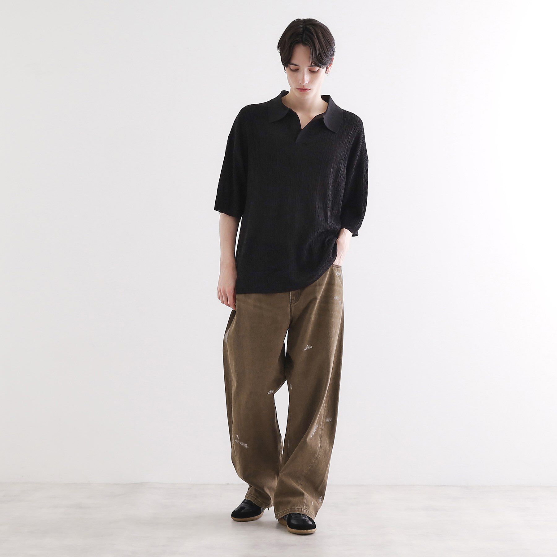 tk.TAKEO KIKUCHI「バレルシルエットパンツ（デニム＆カラーパンツ）」|その他|