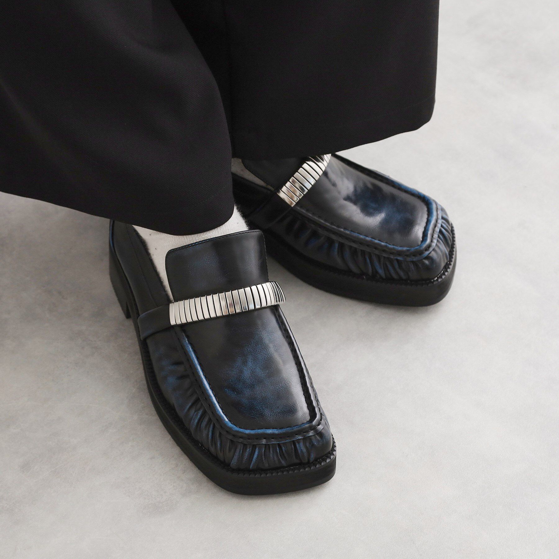 tk.TAKEO KIKUCHI「カラーローファー」|ビジネス・ドレスシューズ|