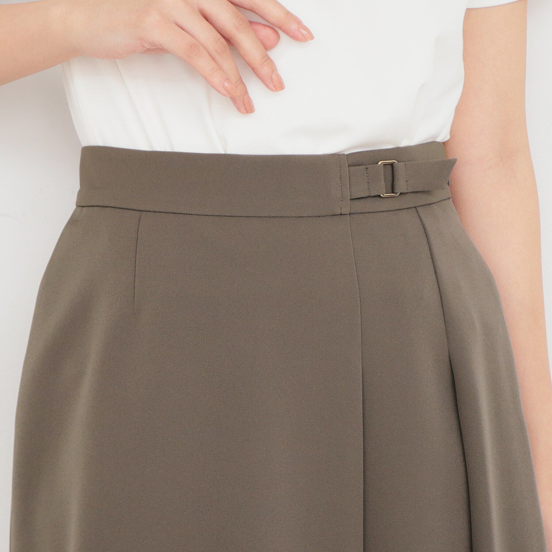 index「ストレッチタックフレアスカート/セットアップ対応 【洗濯機洗い可/防シワ/イージーアイロン】」|スカート|