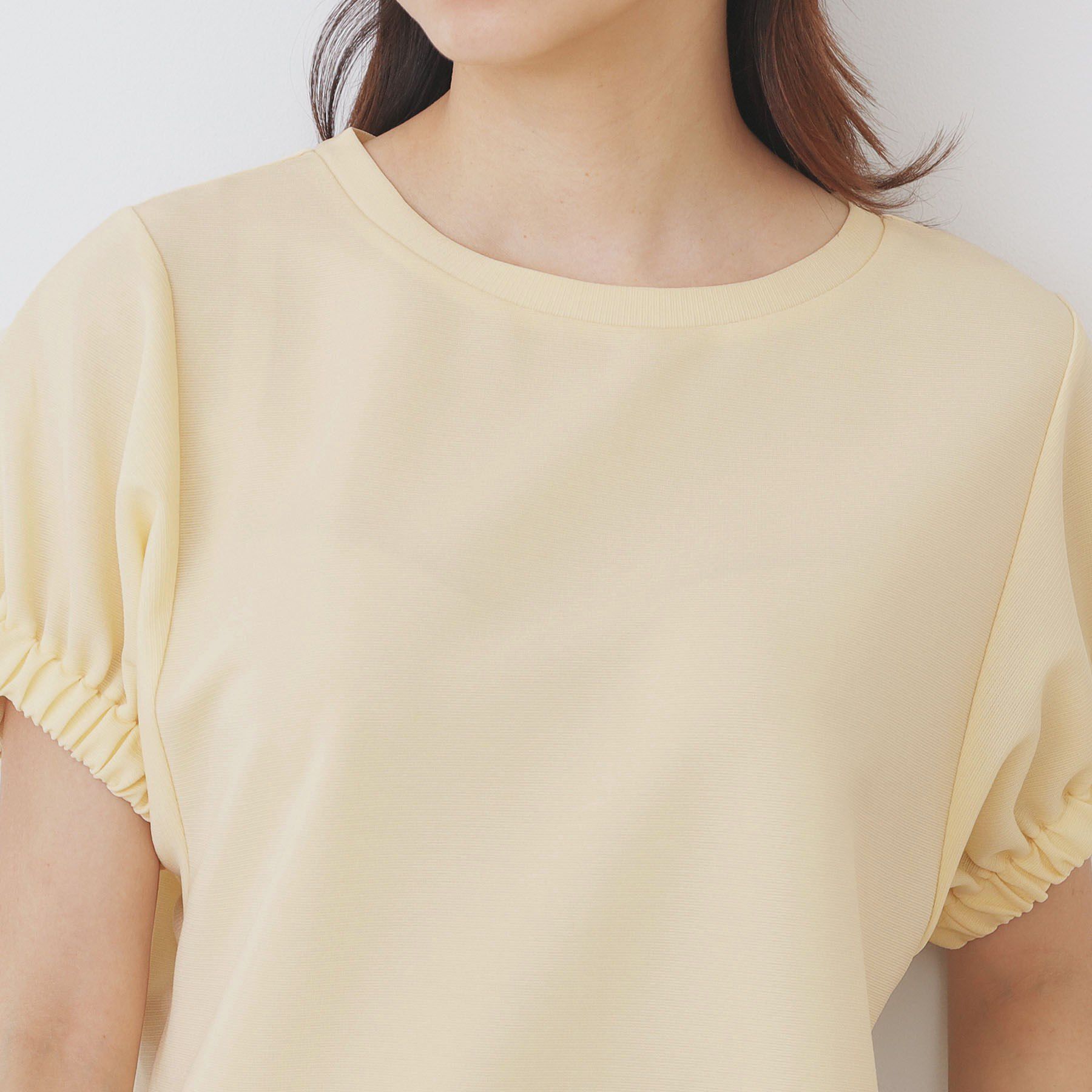 index「ドルマンショートトップス【洗濯機洗い可】」|Tシャツ・カットソー|