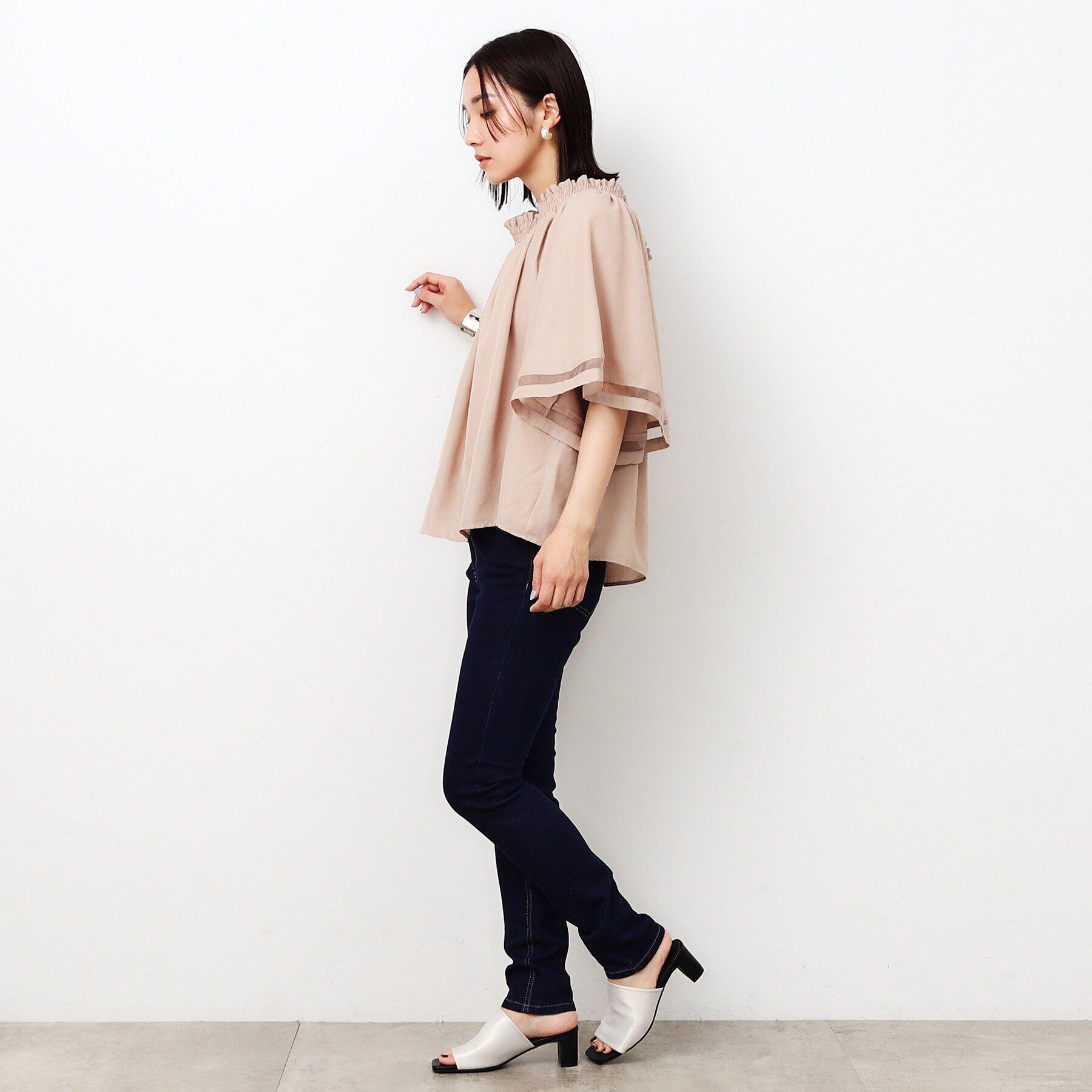 OPAQUE.CLIP「≪SS－LLsize≫スキニーデニムパンツ【洗濯機洗い可】」|その他|