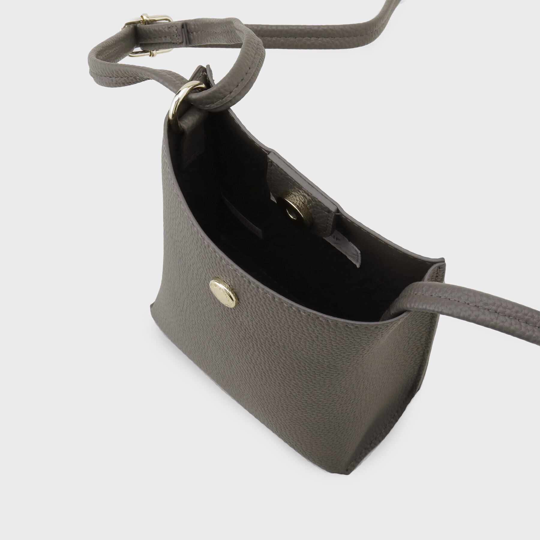 OPAQUE.CLIP「【軽量／長さ調整可能】シュリンク合皮ミニショルダーバッグ」|ショルダー・メッセンジャー|