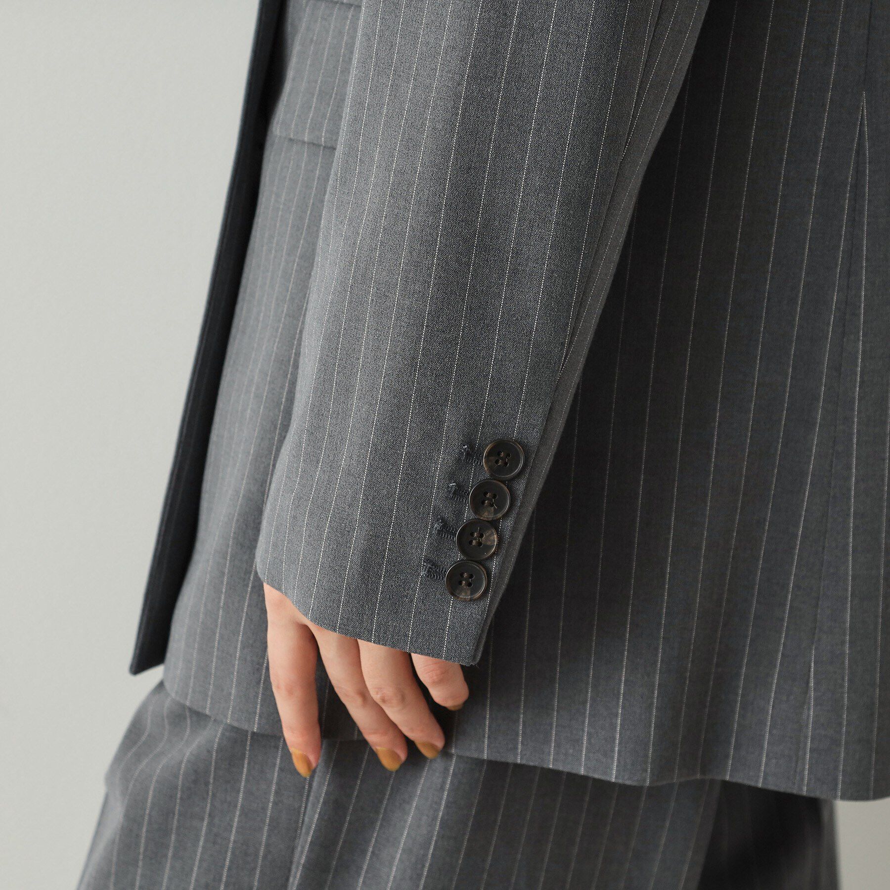 OPAQUE.CLIP「ダブルテーラードジャケット【洗える】」|テーラードジャケット|