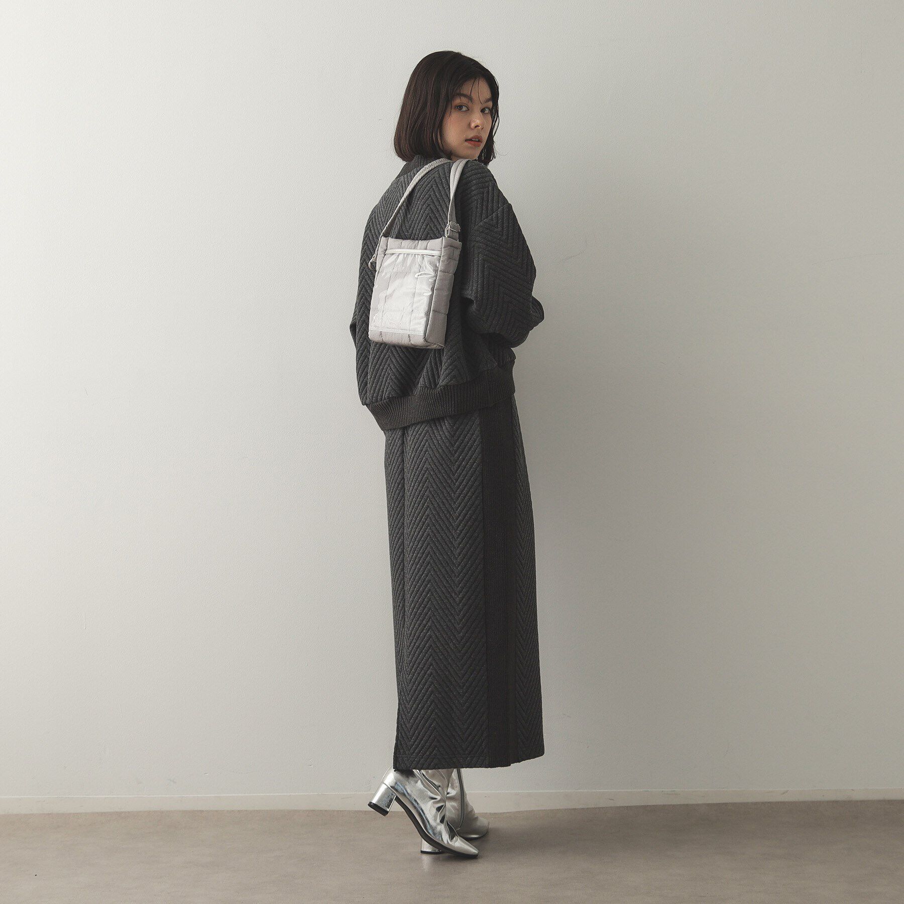 OPAQUE.CLIP「【10色展開／軽量／長さ調整可能】マチ付きクリアポケットミニショルダーバッグ」|ショルダー・メッセンジャー|