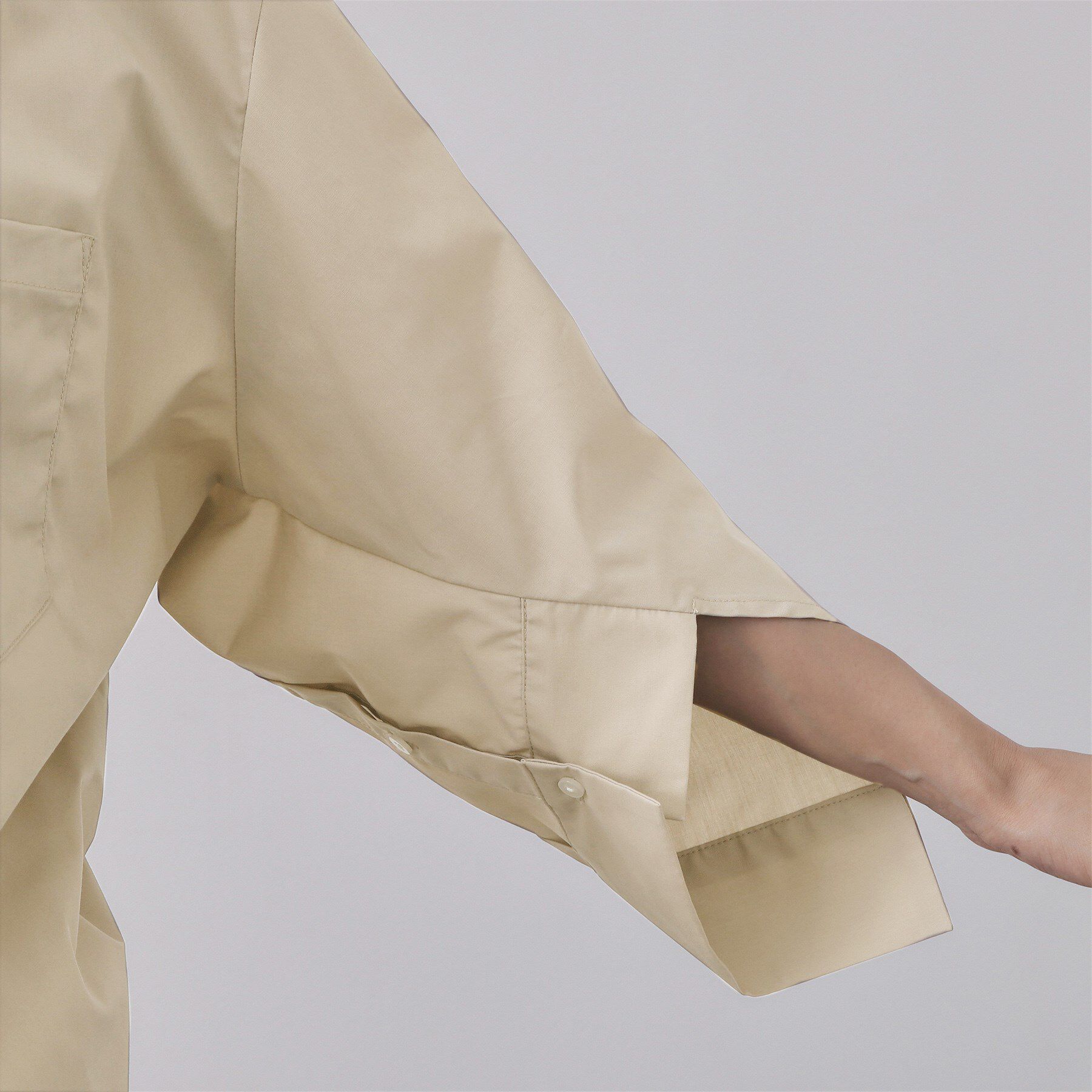 OPAQUE.CLIP「フォルムデザインシャツ【洗濯機OK】」|シャツ・ブラウス|