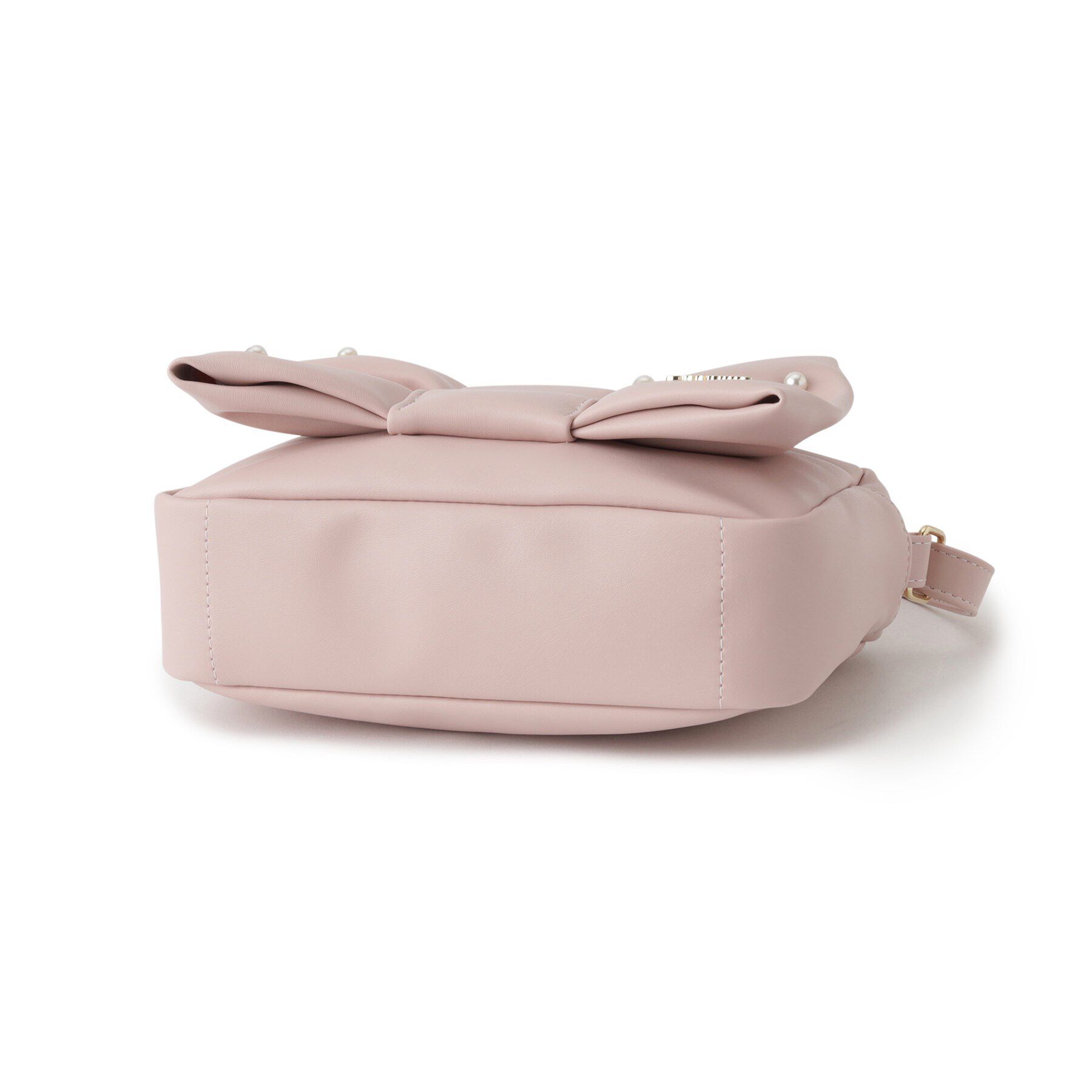 PINK-latte「ガーリーリボンショルダー」|ショルダー・メッセンジャー|