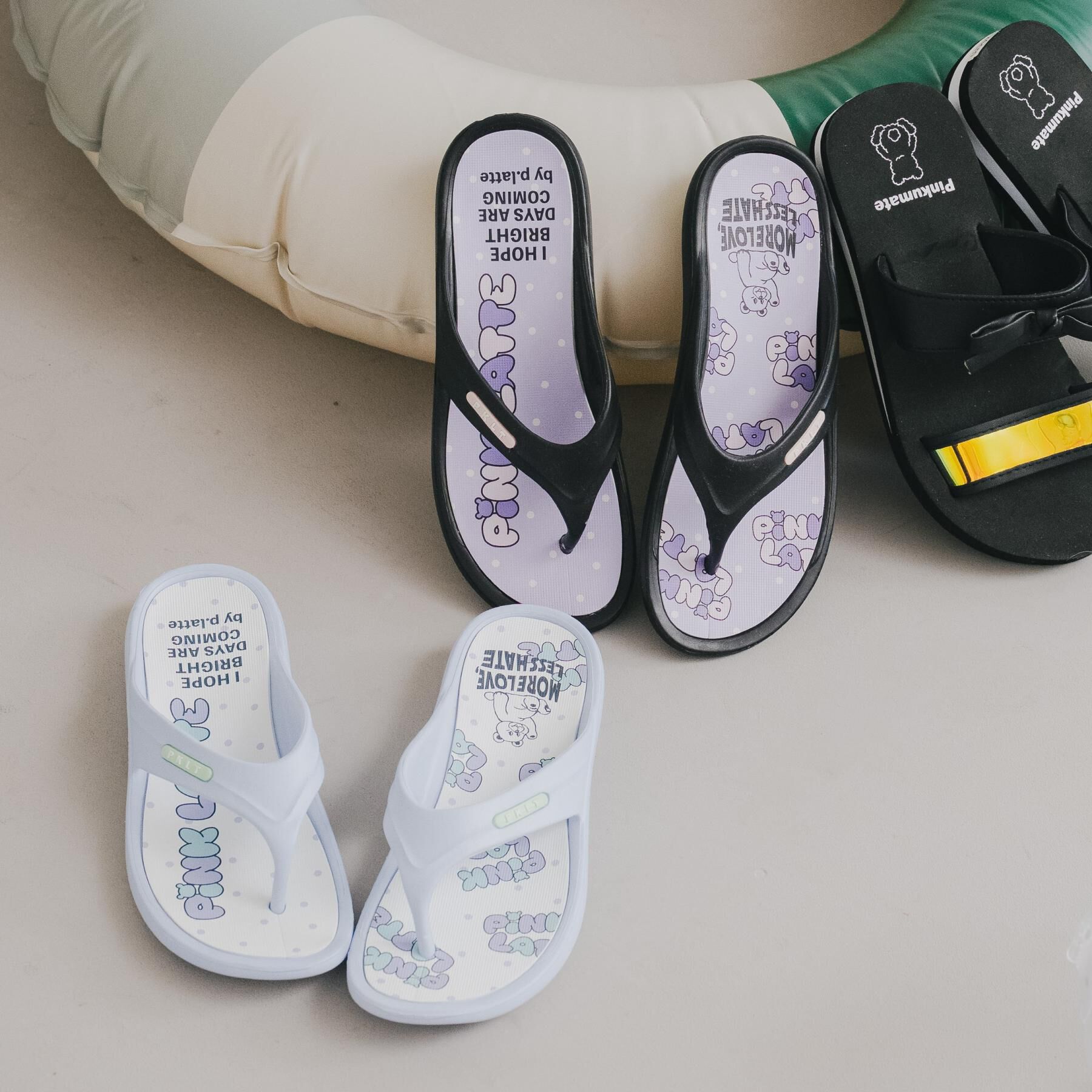 PINK-latte「ビーチサンダル」|サンダル|