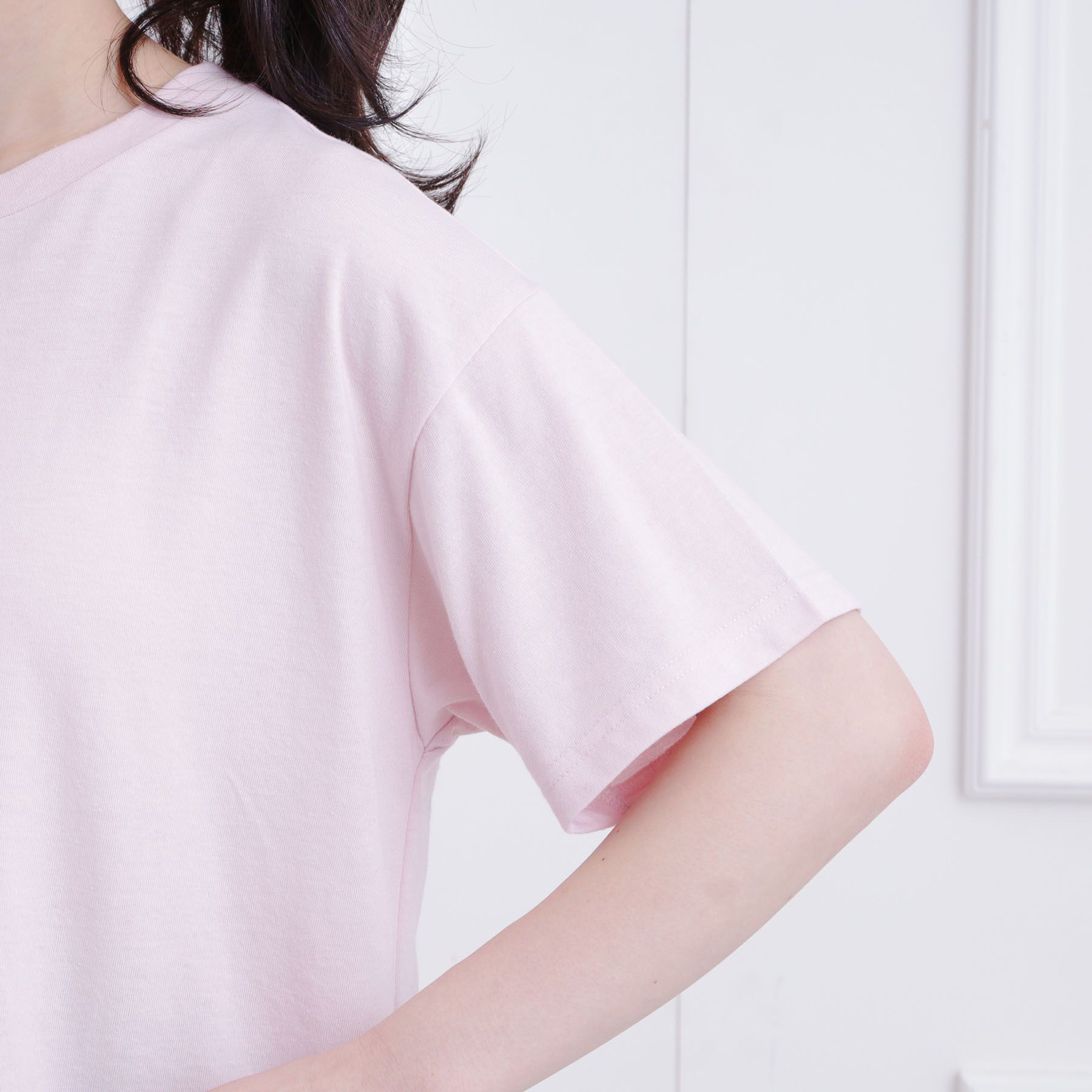 PINK-latte「グラデーションくまちゃん発砲ビッグTシャツ」|Tシャツ・カットソー|