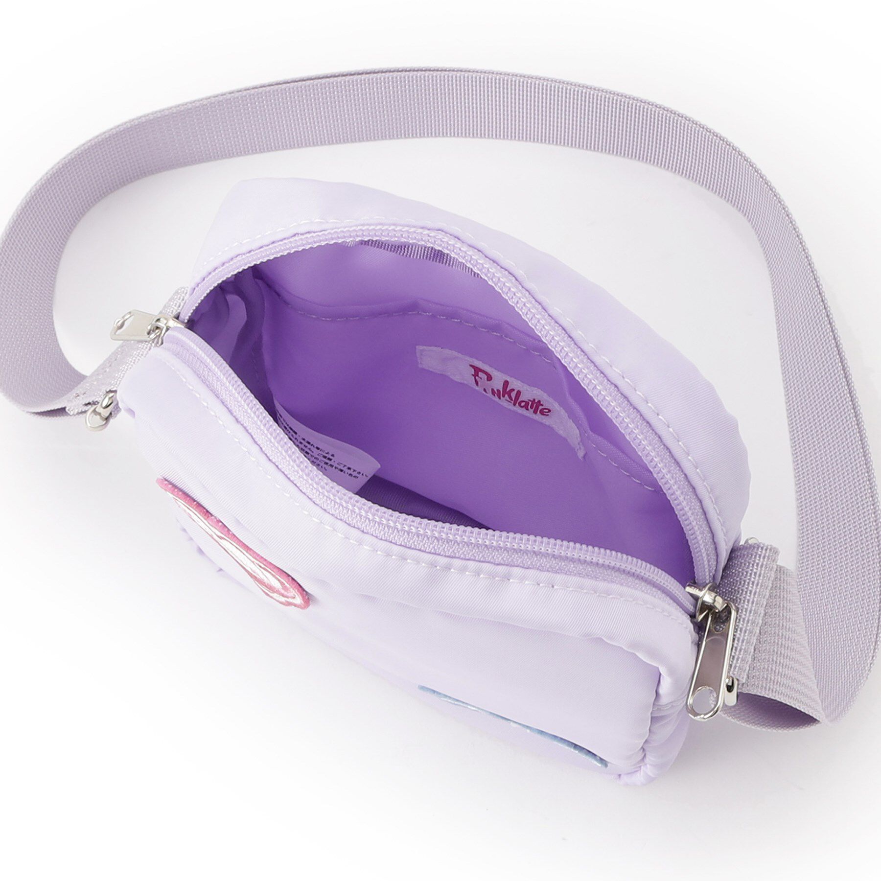 PINK-latte「ワッペンミニショルダー」|ショルダー・メッセンジャー|