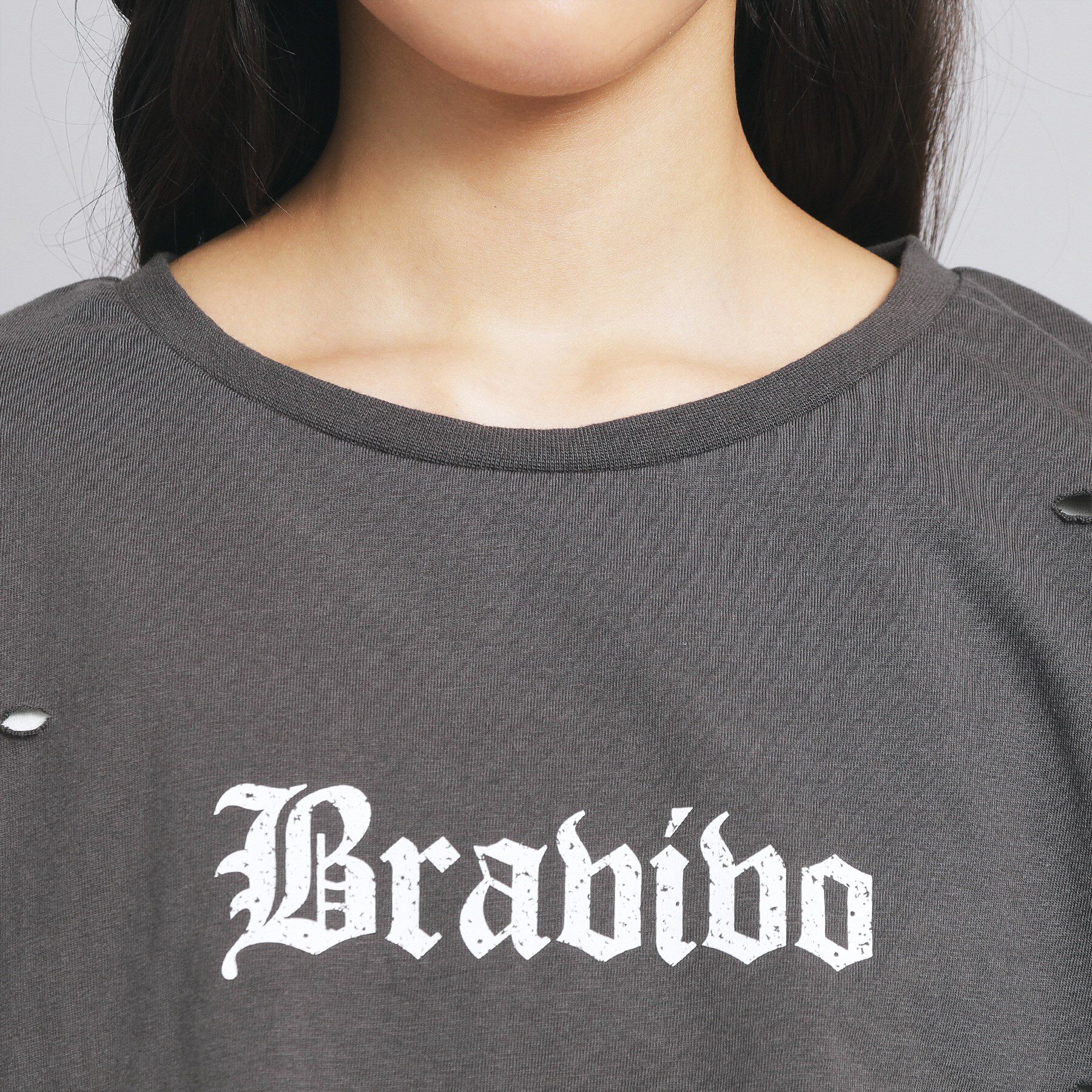 PINK-latte「【セットアイテム】ダメージTシャツ＋タンクセット」|その他|