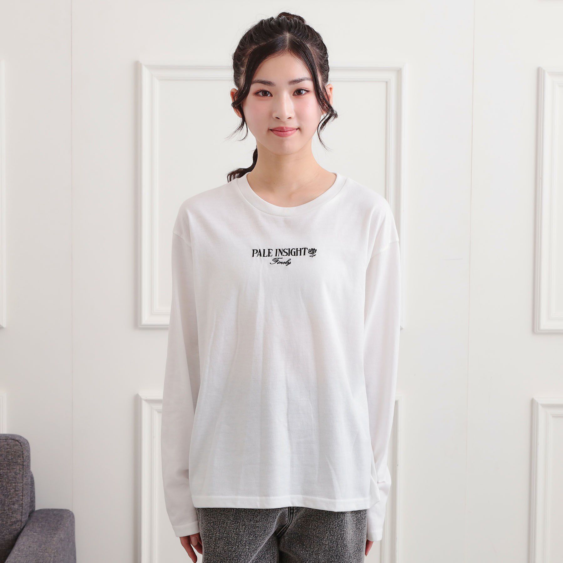 PINK-latte「ギンガムキャミワンピ＋ロンTセット」|その他|