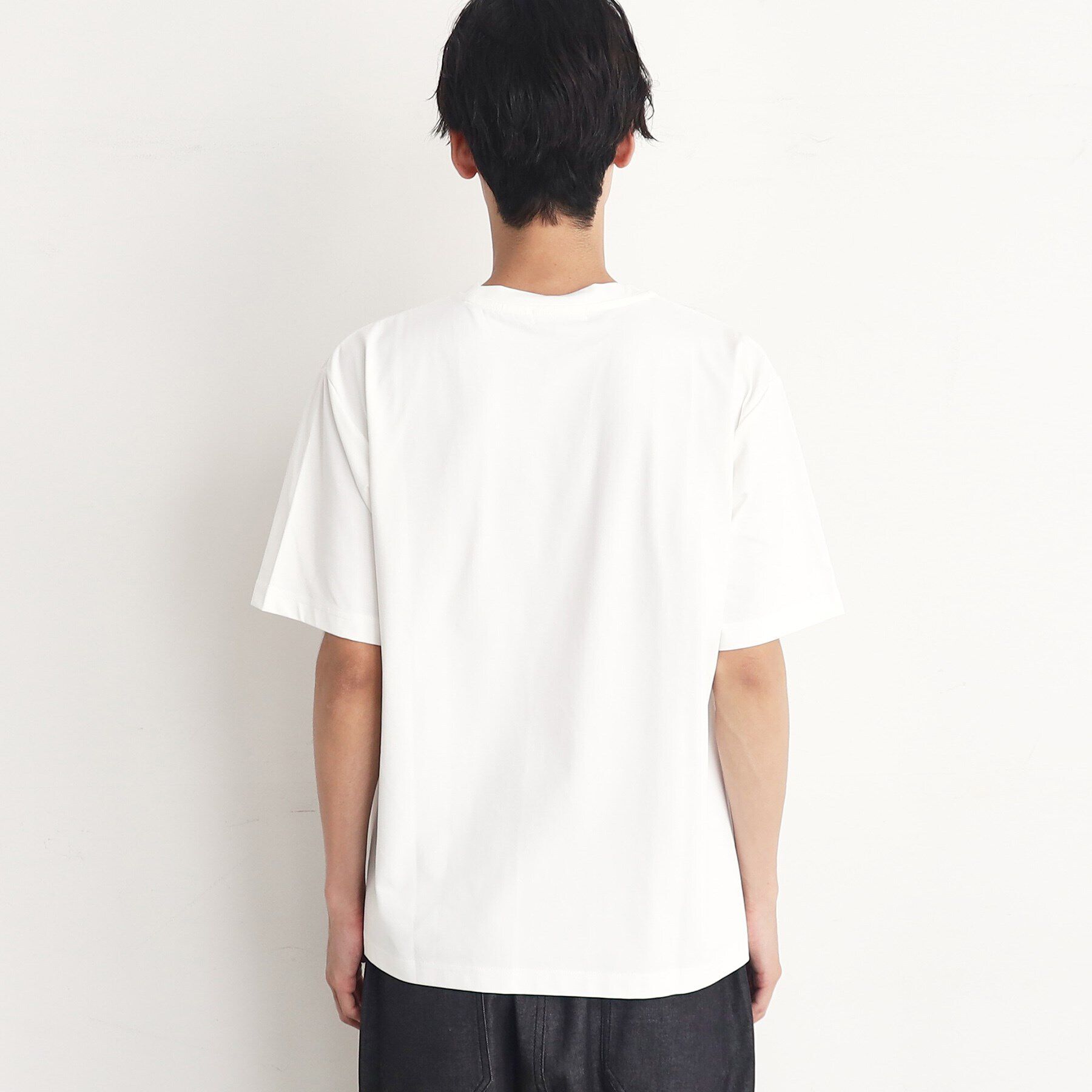 THE SHOP TK「【インナー&times;五分袖カーデ セットアイテム】梨地ハーフスリーブカーディガン&times;ライトパーフェクティー」|カーディガン|