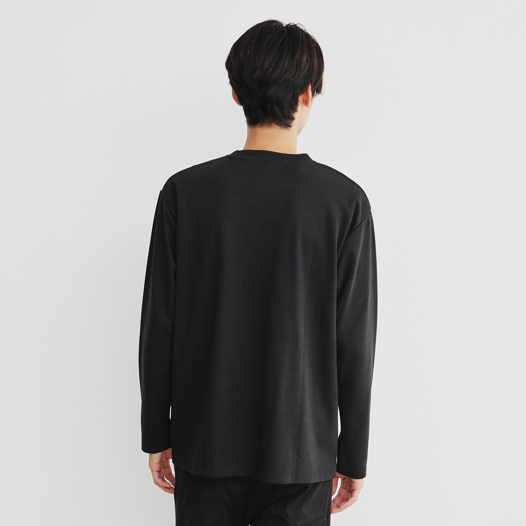 THE SHOP TK「異素材ブロッキング長袖Tシャツ」|Tシャツ・カットソー|