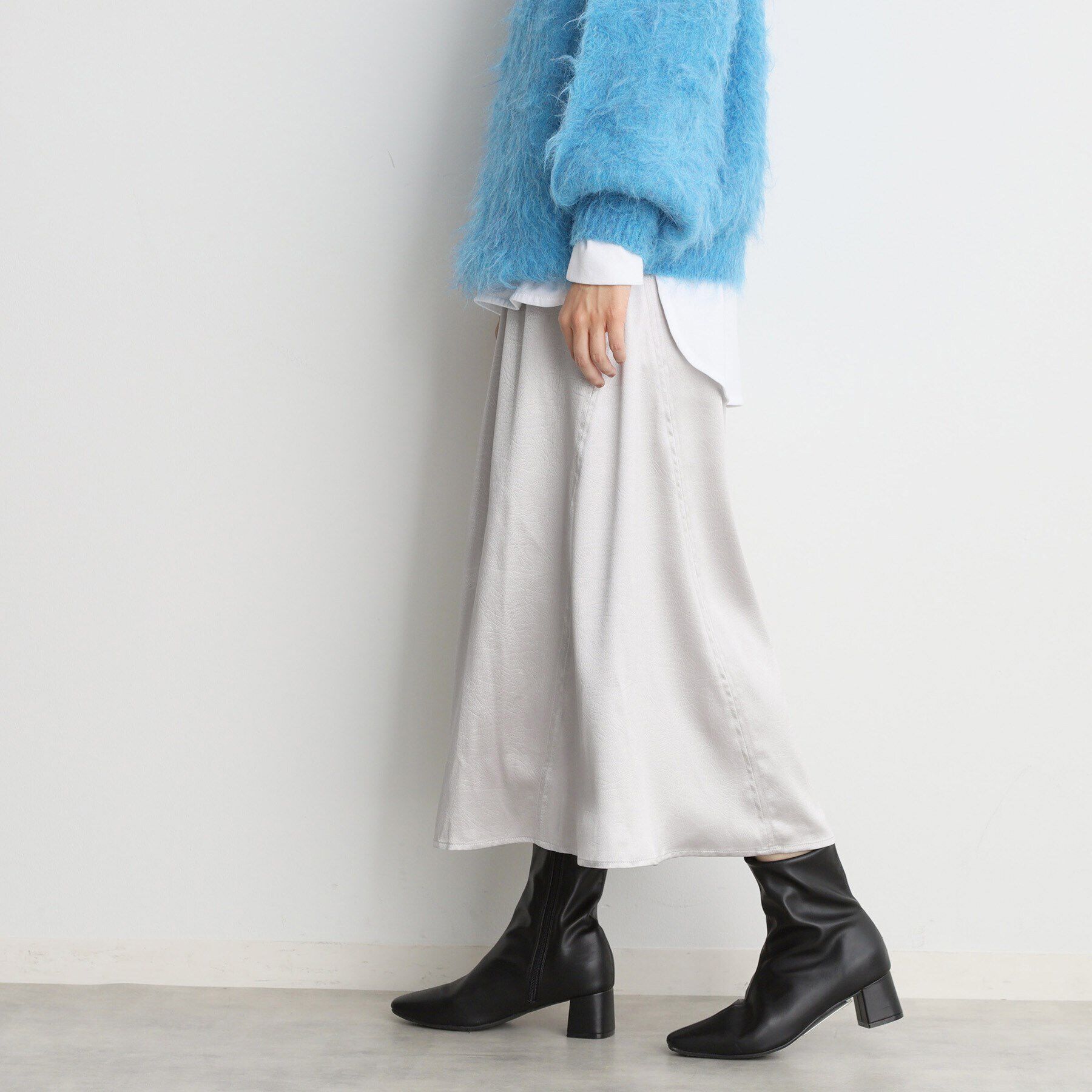 THE SHOP TK「【＠BAILA掲載】ウエストリブ切替スカート/洗える」|スカート|