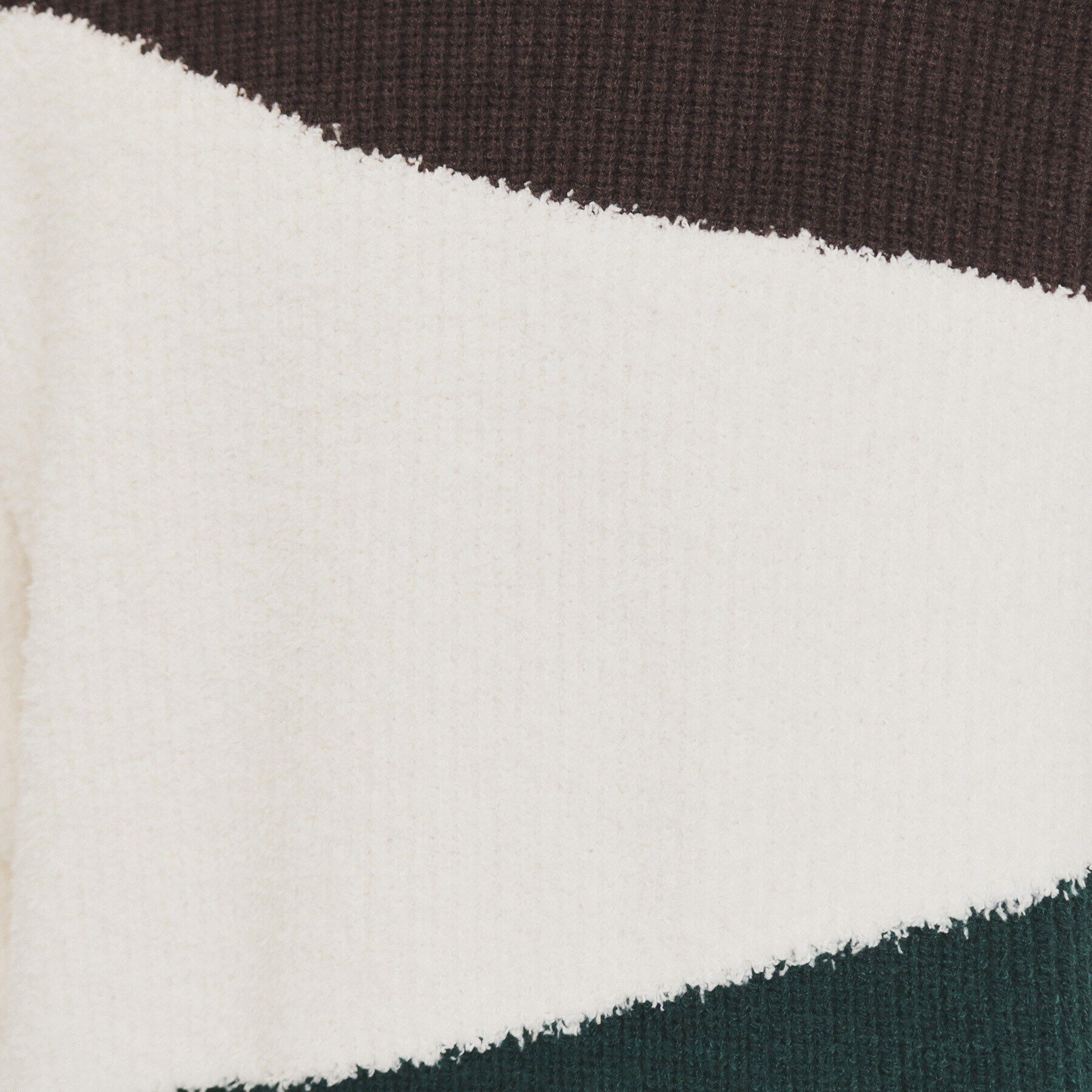 THE SHOP TK「フェザー切替ウェーブプルオーバー」|ニット・セーター|