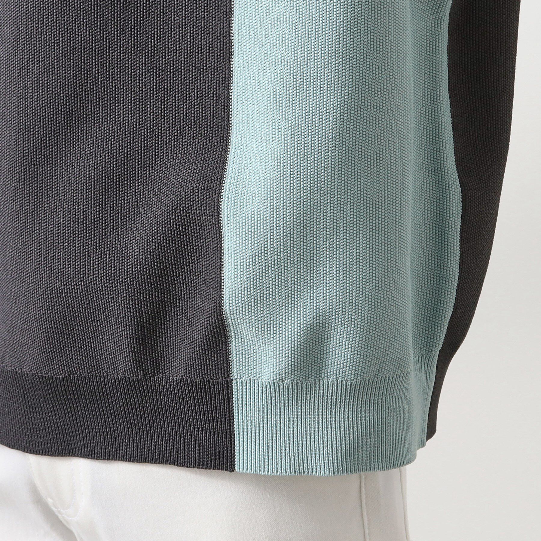 THE SHOP TK「パネルニットポロシャツ」|ポロシャツ|