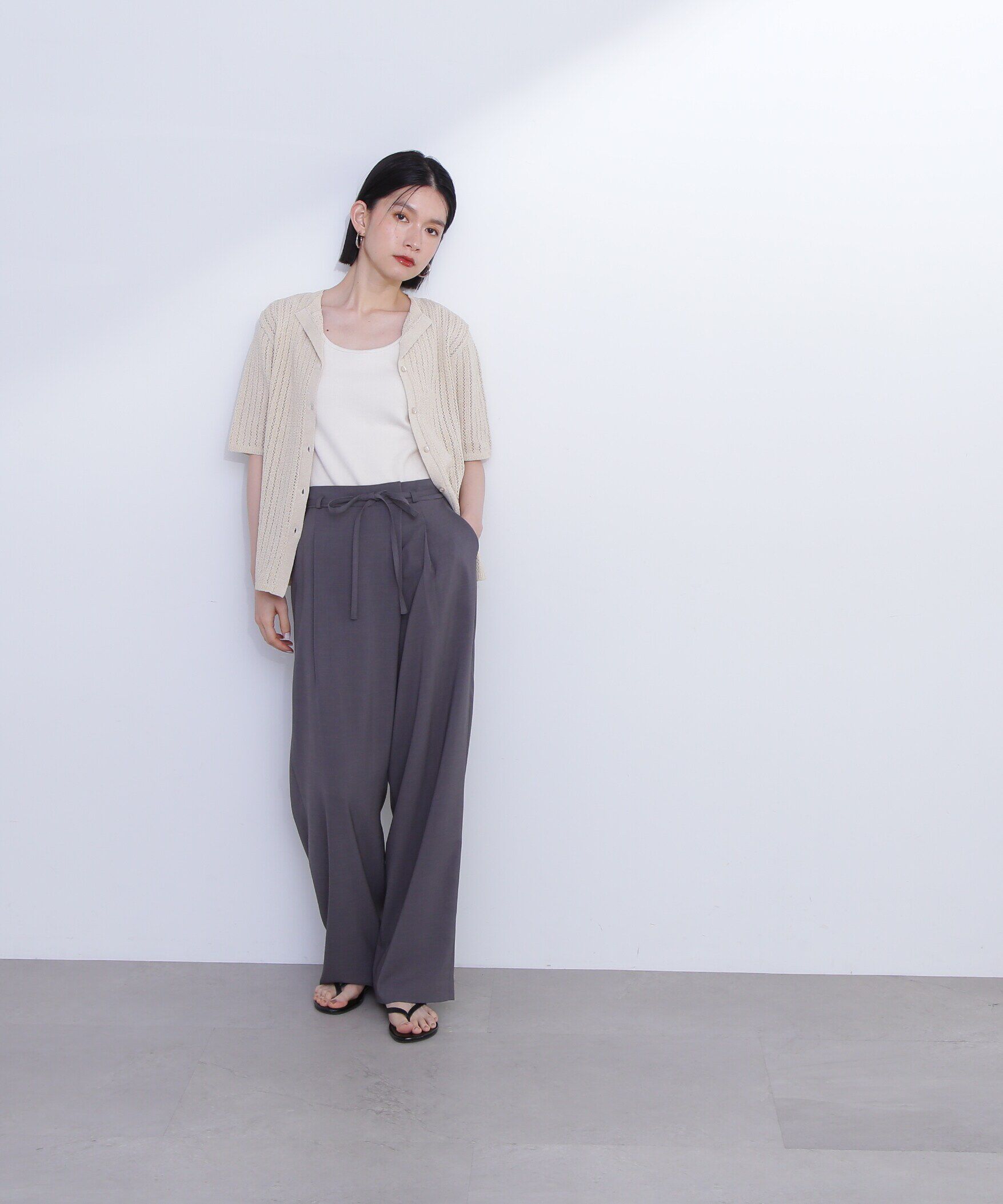  「カイキン柄編みニット」|ニット・セーター|