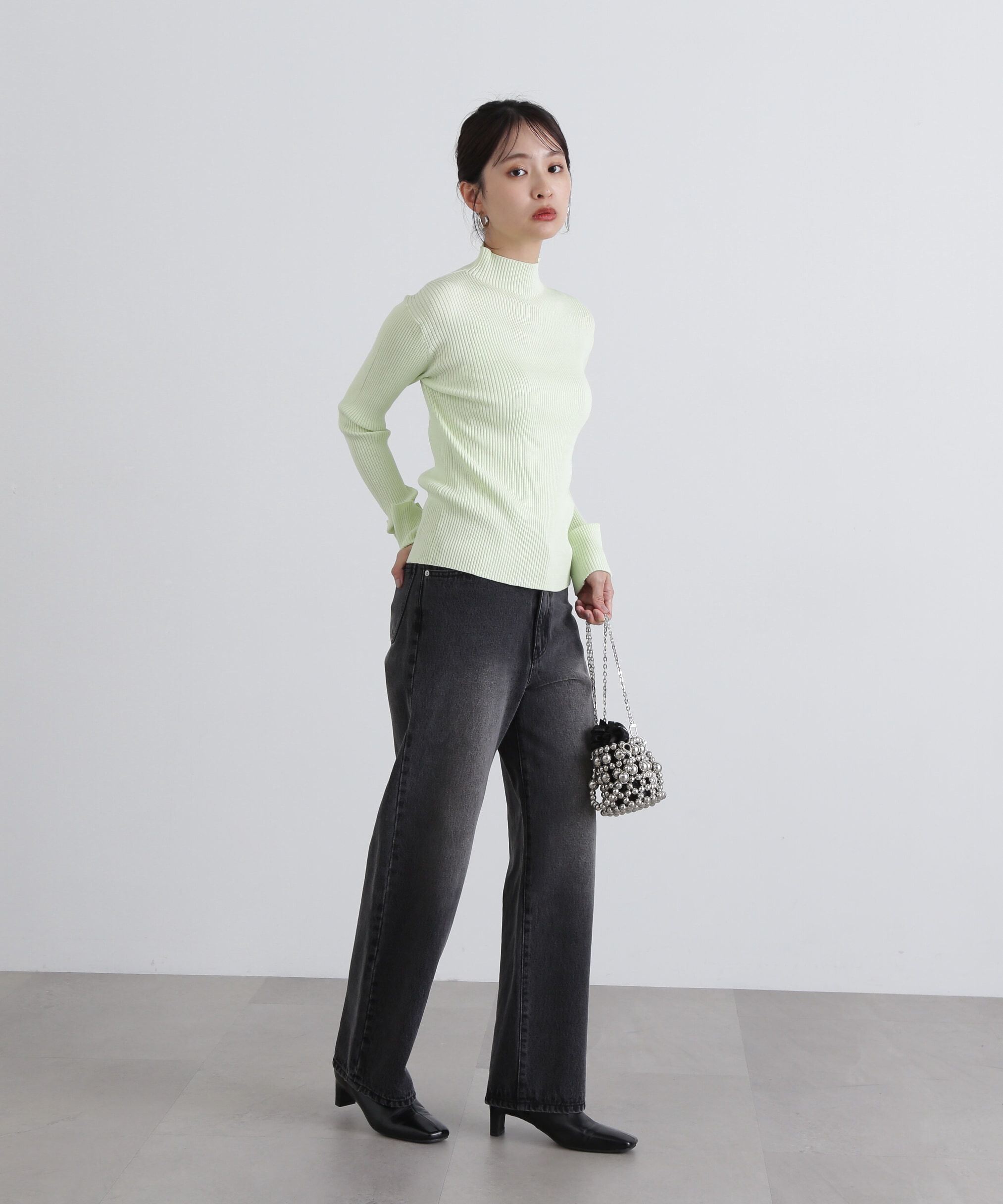  「ハイウエストストレートデニムパンツ《S Size Line》」|その他|