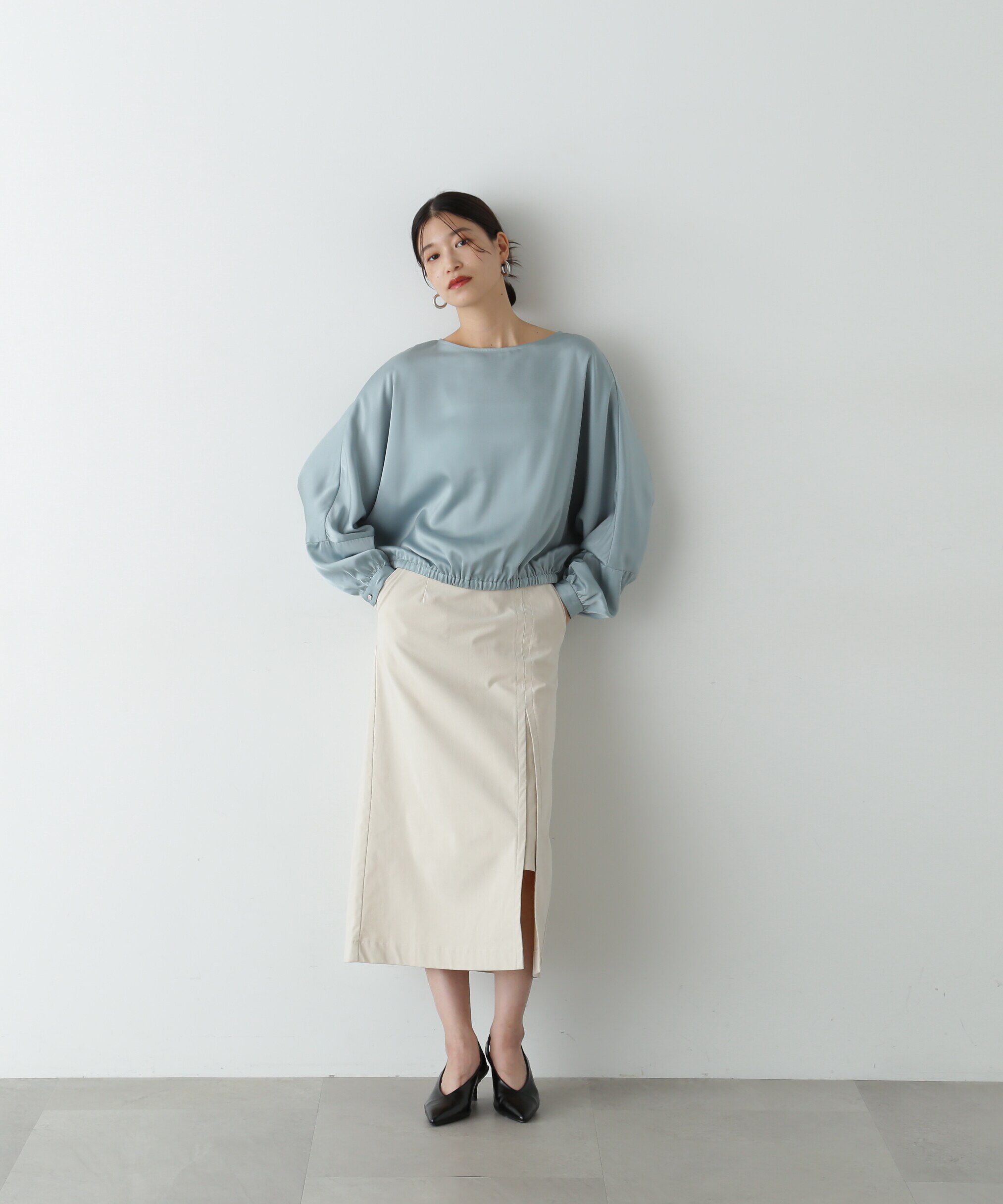  「コーデュロイスリットスカート《S Size Line》」|スカート|