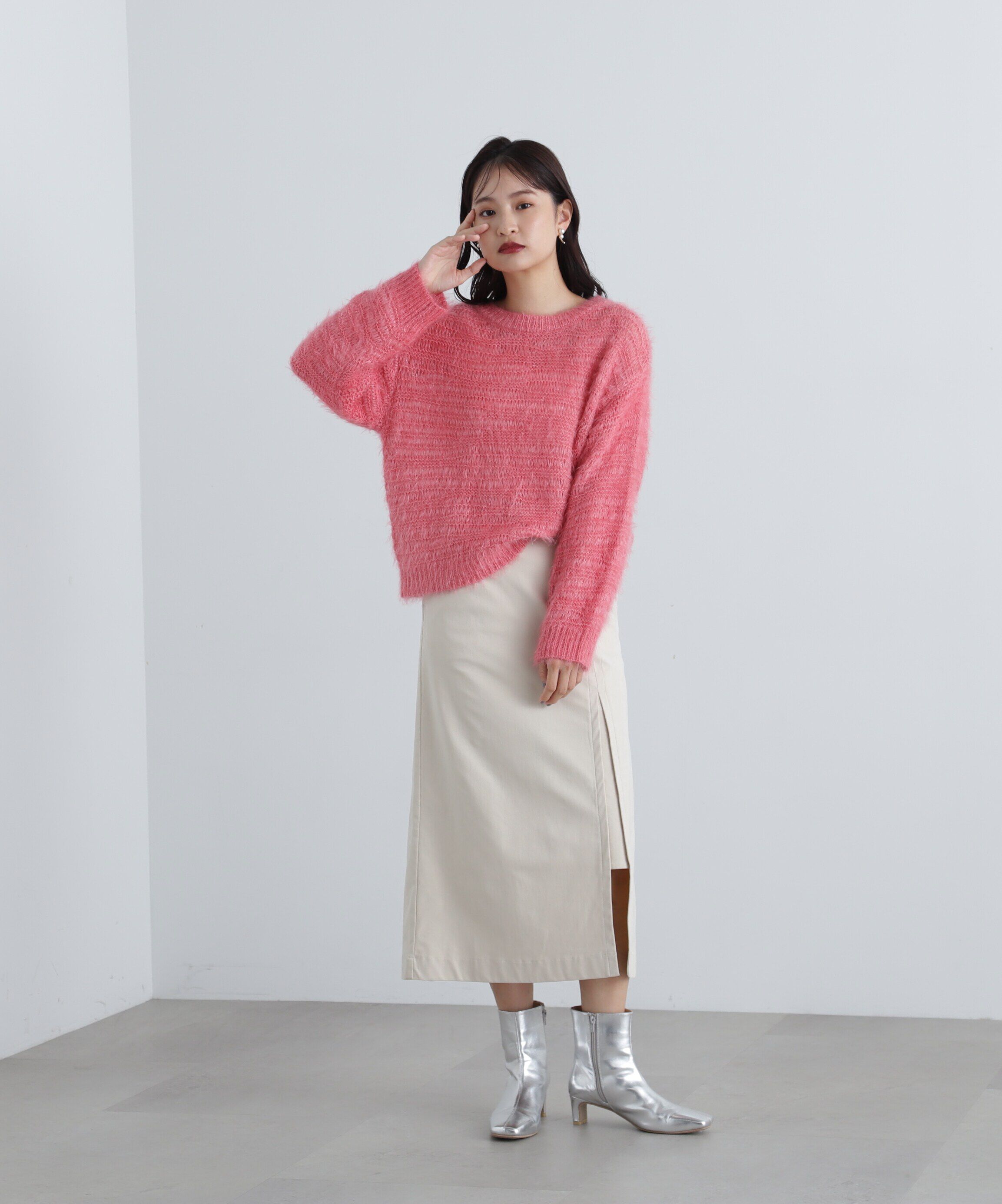  「コーデュロイスリットスカート《S Size Line》」|スカート|