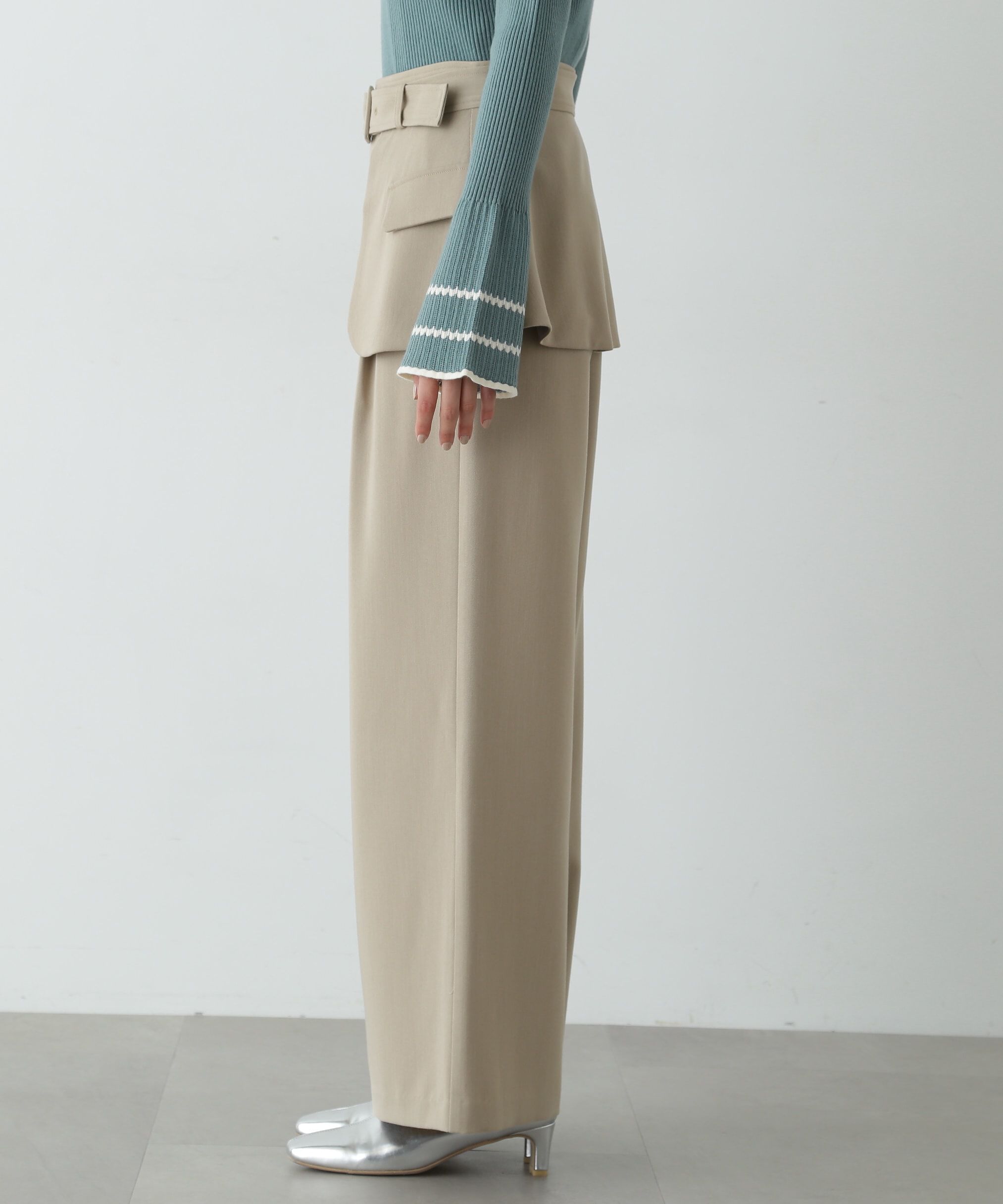  「アウトポケットレイヤーパンツ」|その他|