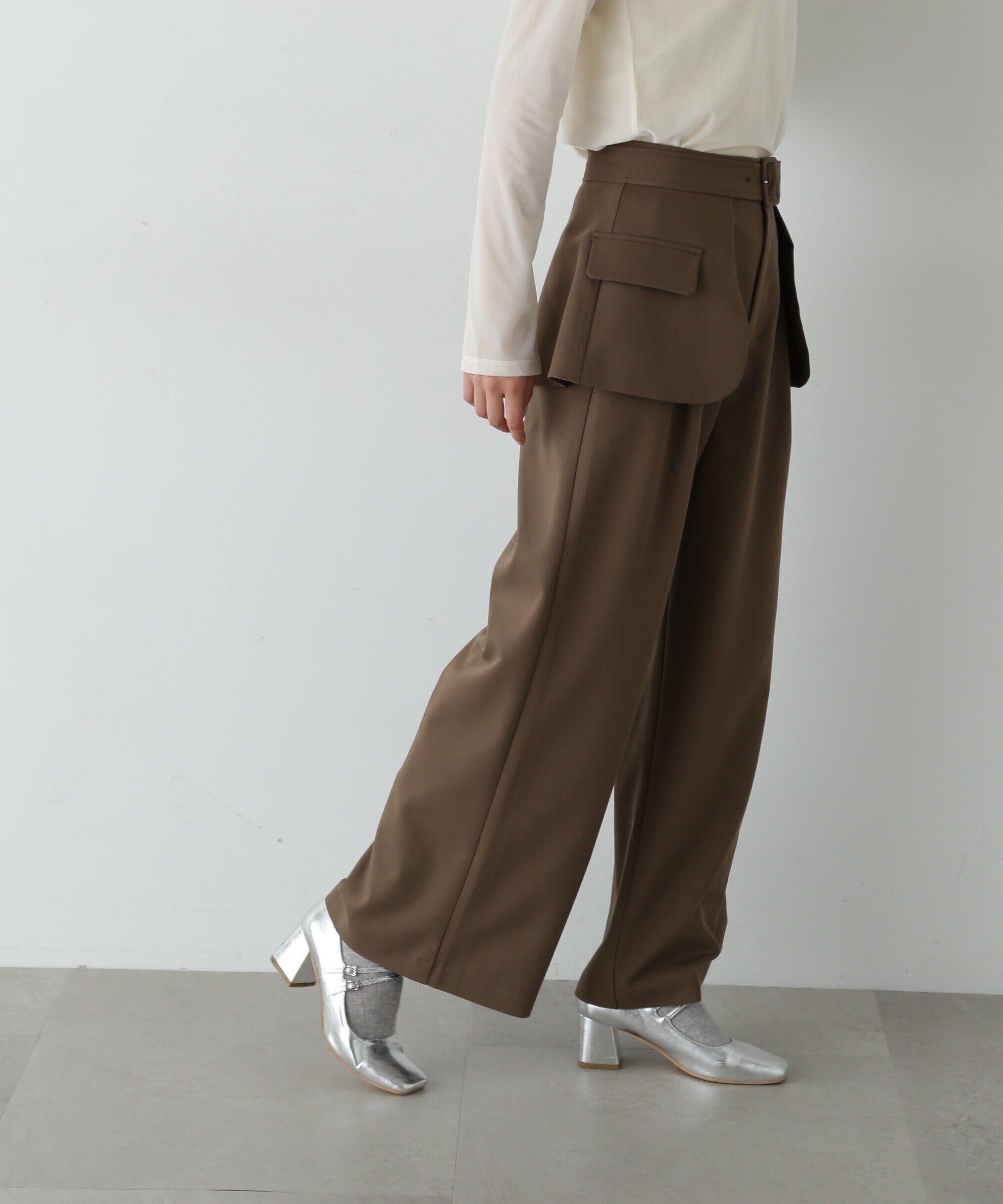  「アウトポケットレイヤーパンツ」|その他|