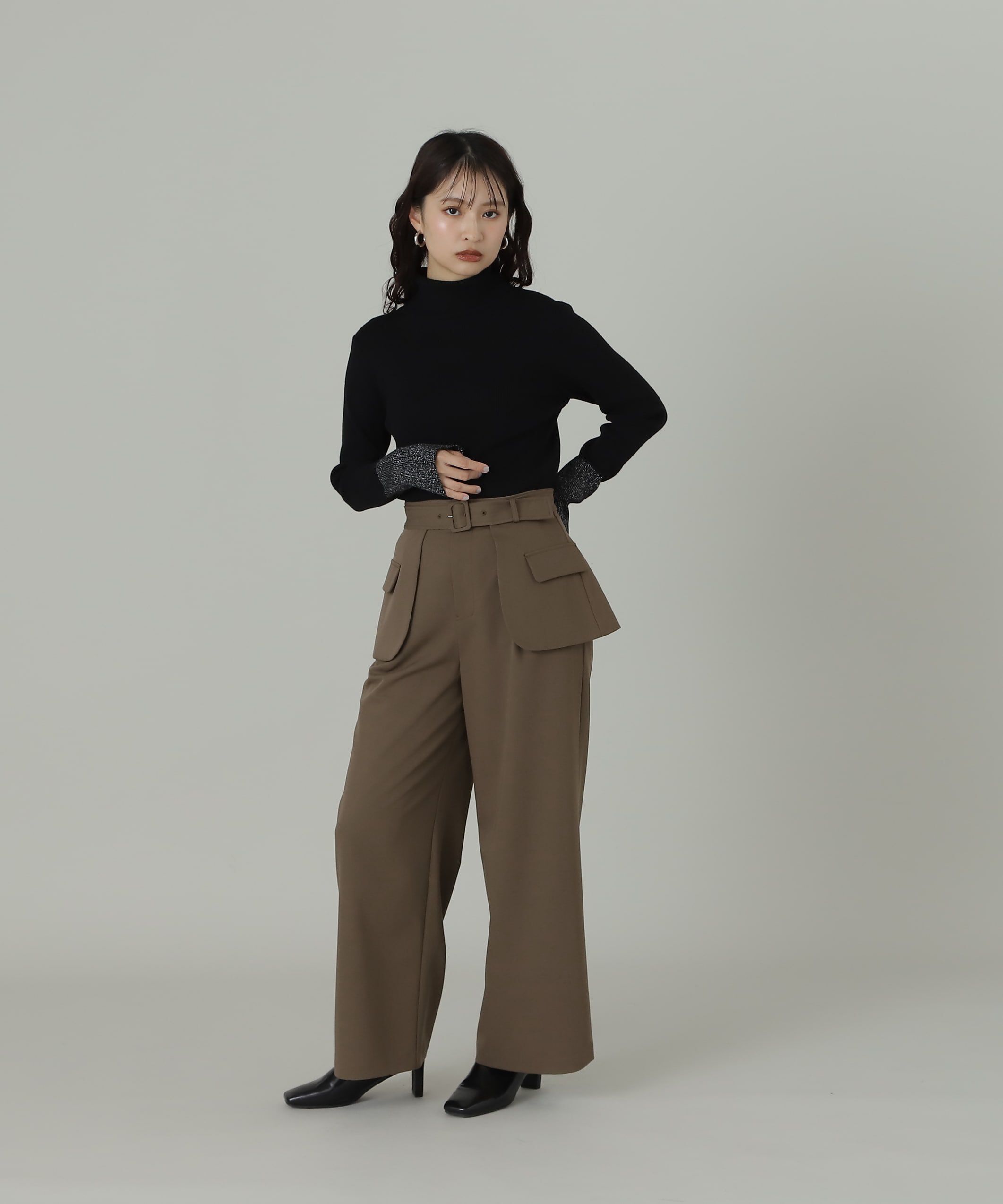  「アウトポケットレイヤーパンツ」|その他|