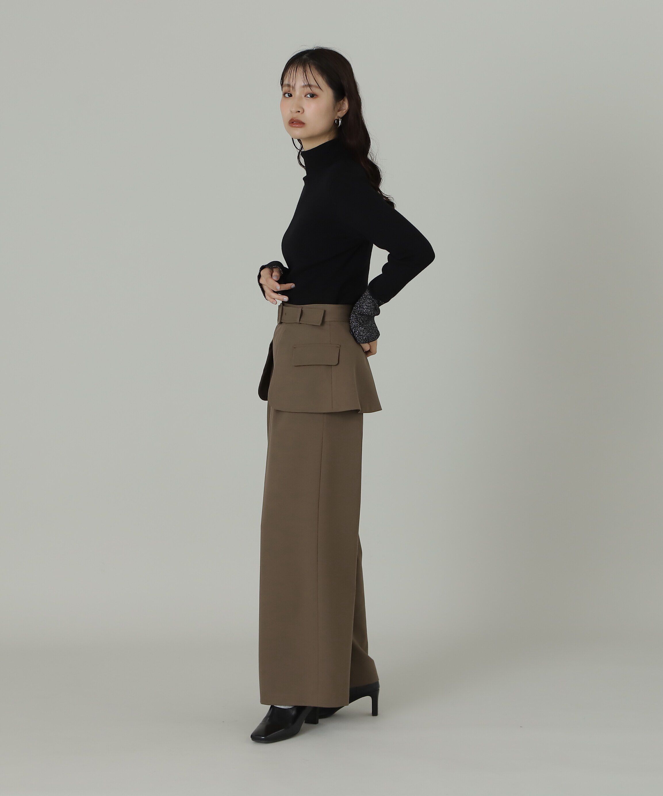  「アウトポケットレイヤーパンツ」|その他|