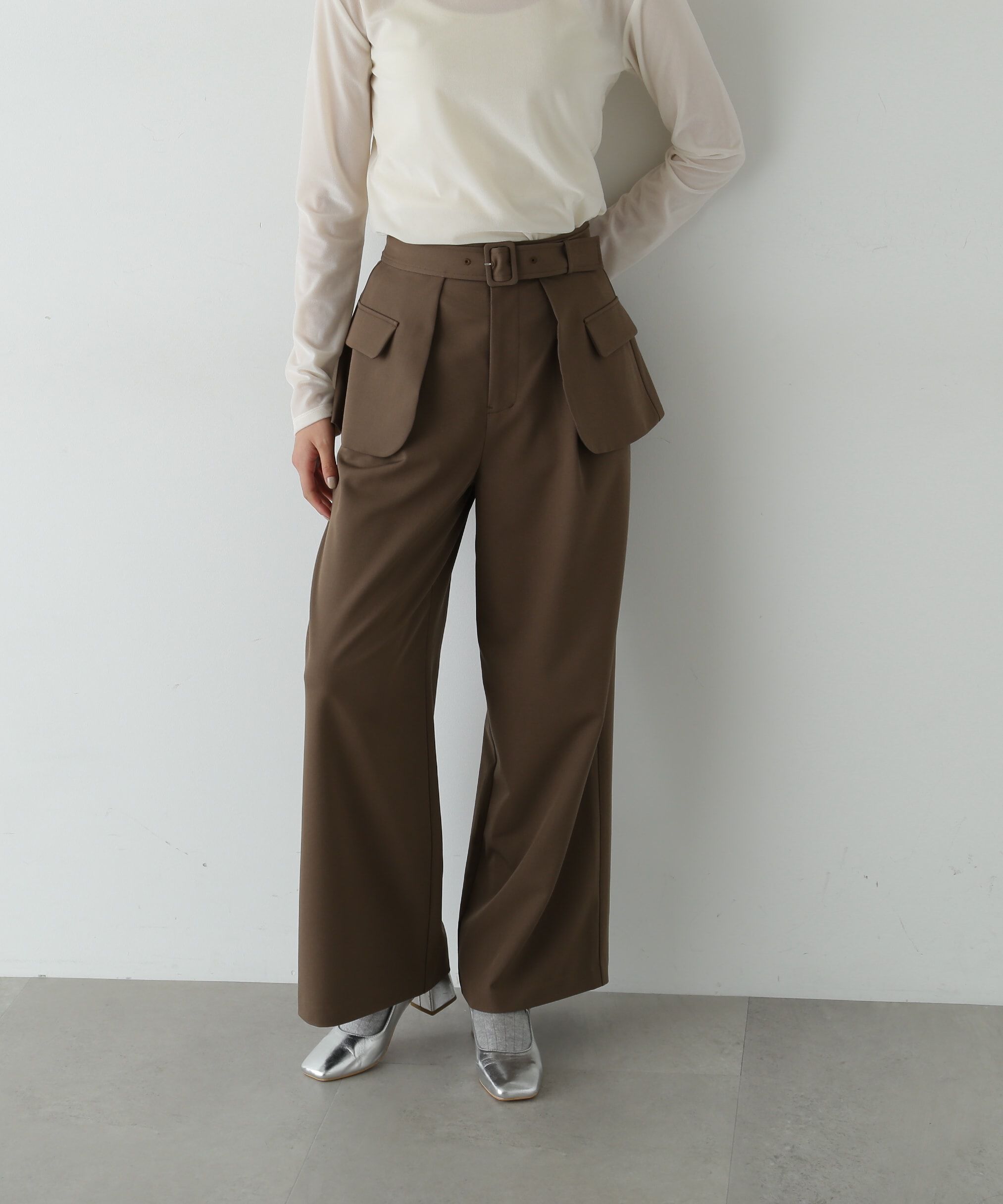  「アウトポケットレイヤーパンツ」|その他|