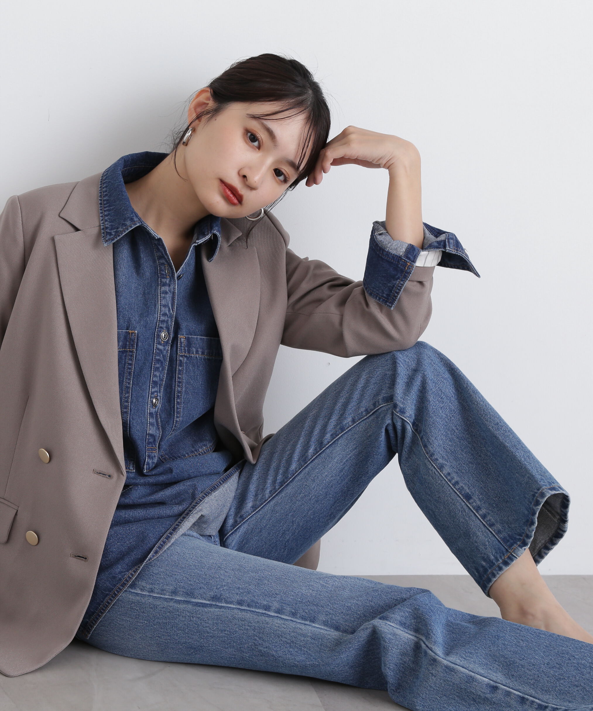  「ダブルブレストテーラードジャケット」|その他|