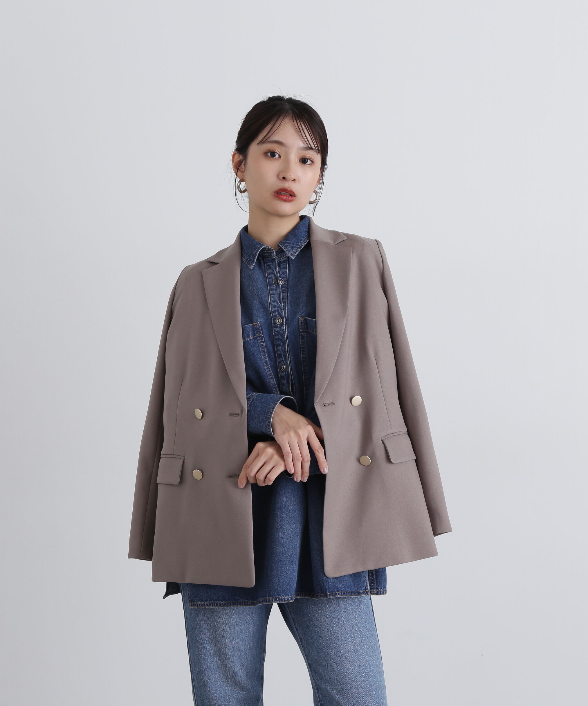  「ダブルブレストテーラードジャケット」|その他|