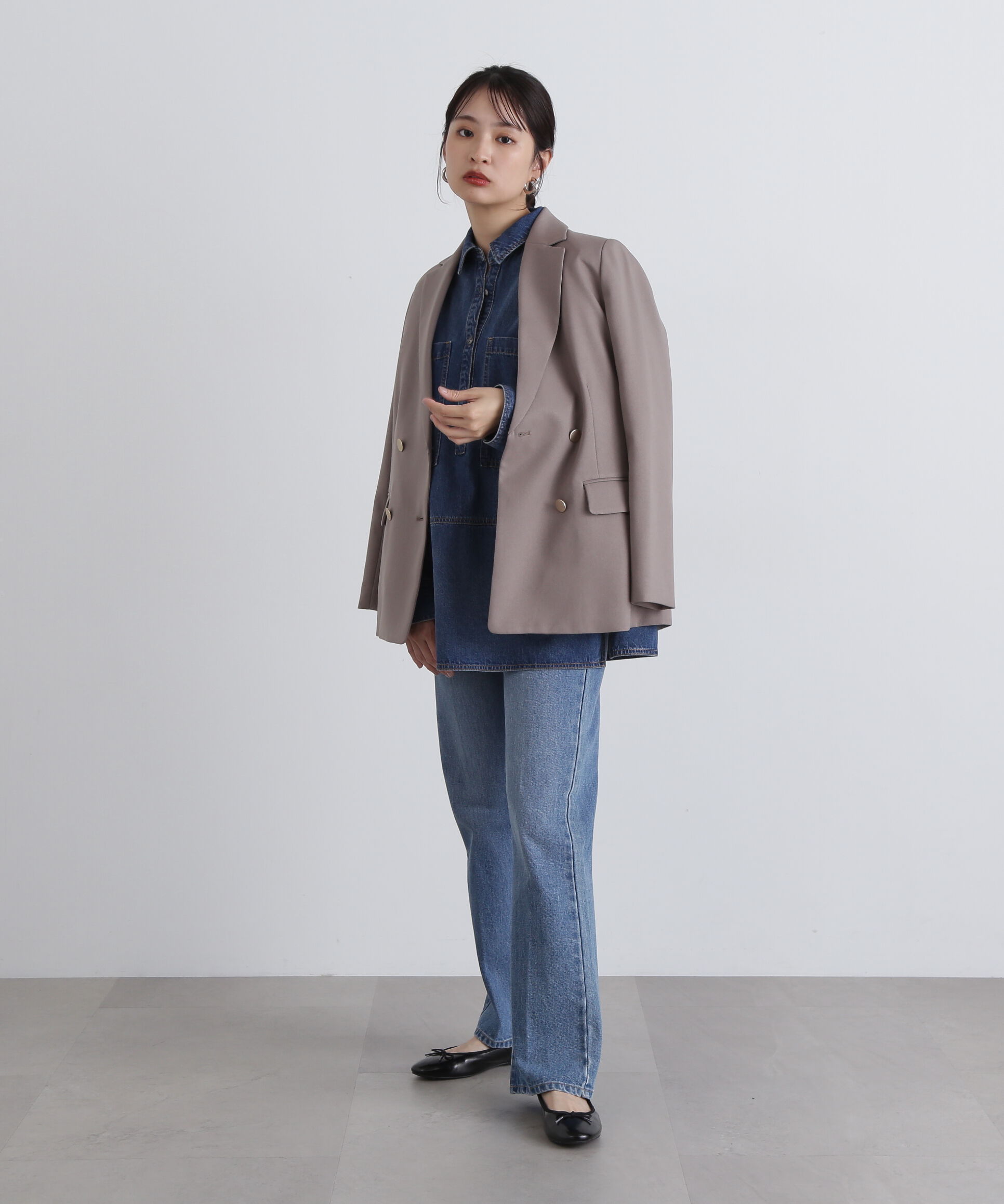  「ダブルブレストテーラードジャケット」|その他|