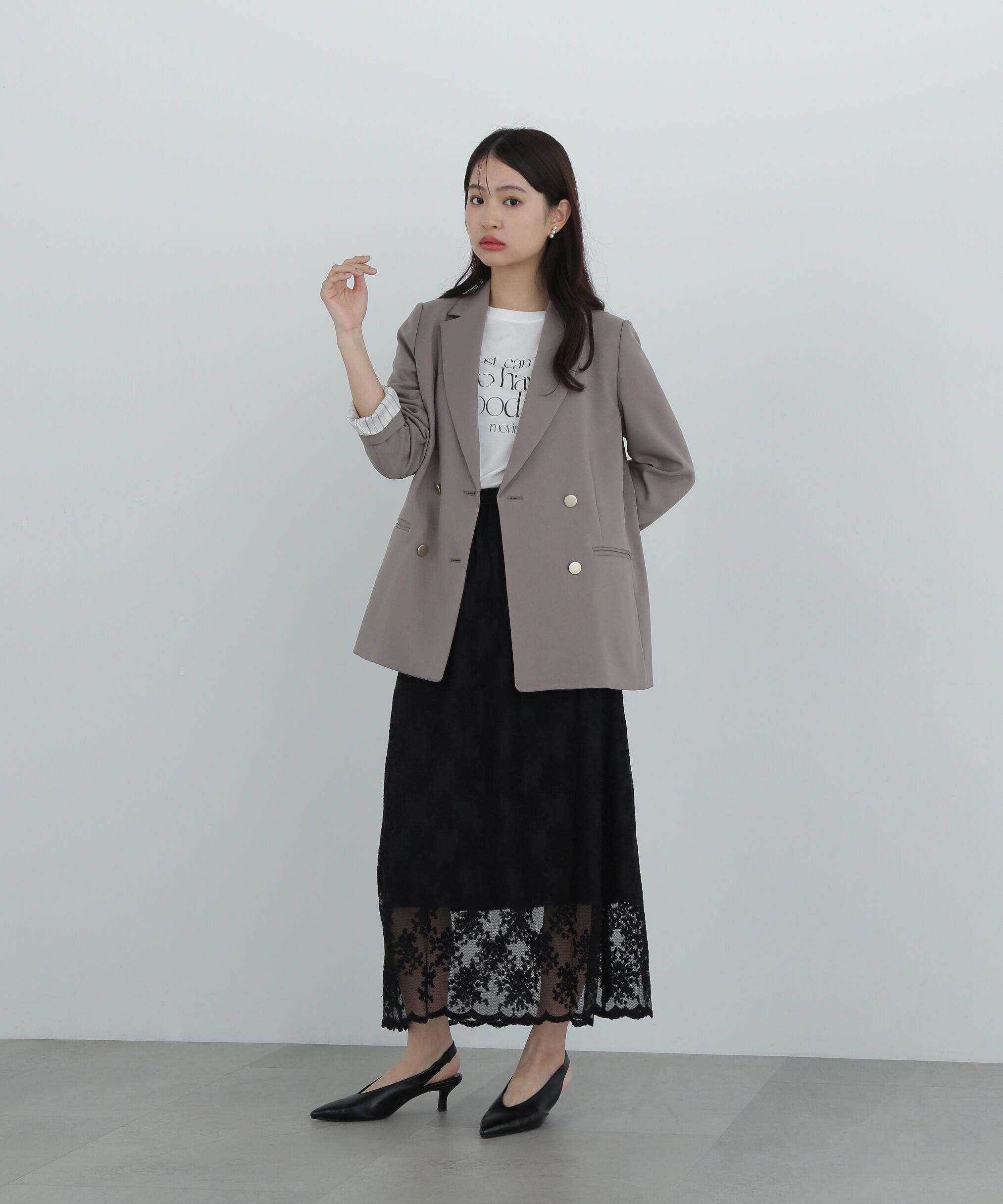  「ダブルブレストテーラードジャケット」|その他|