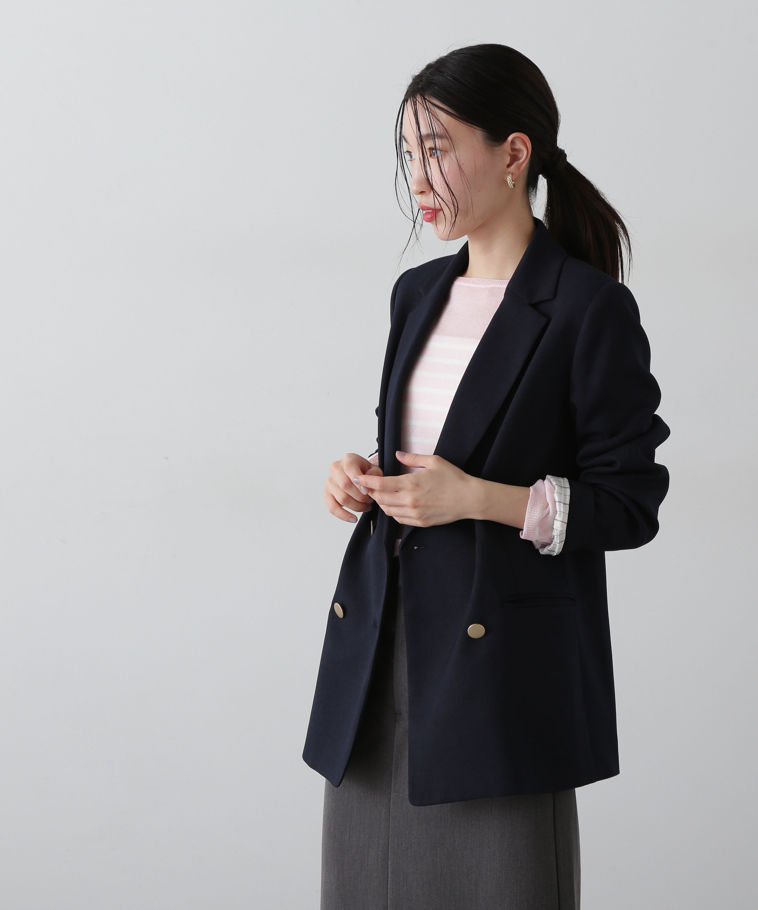  「ダブルブレストテーラードジャケット」|その他|
