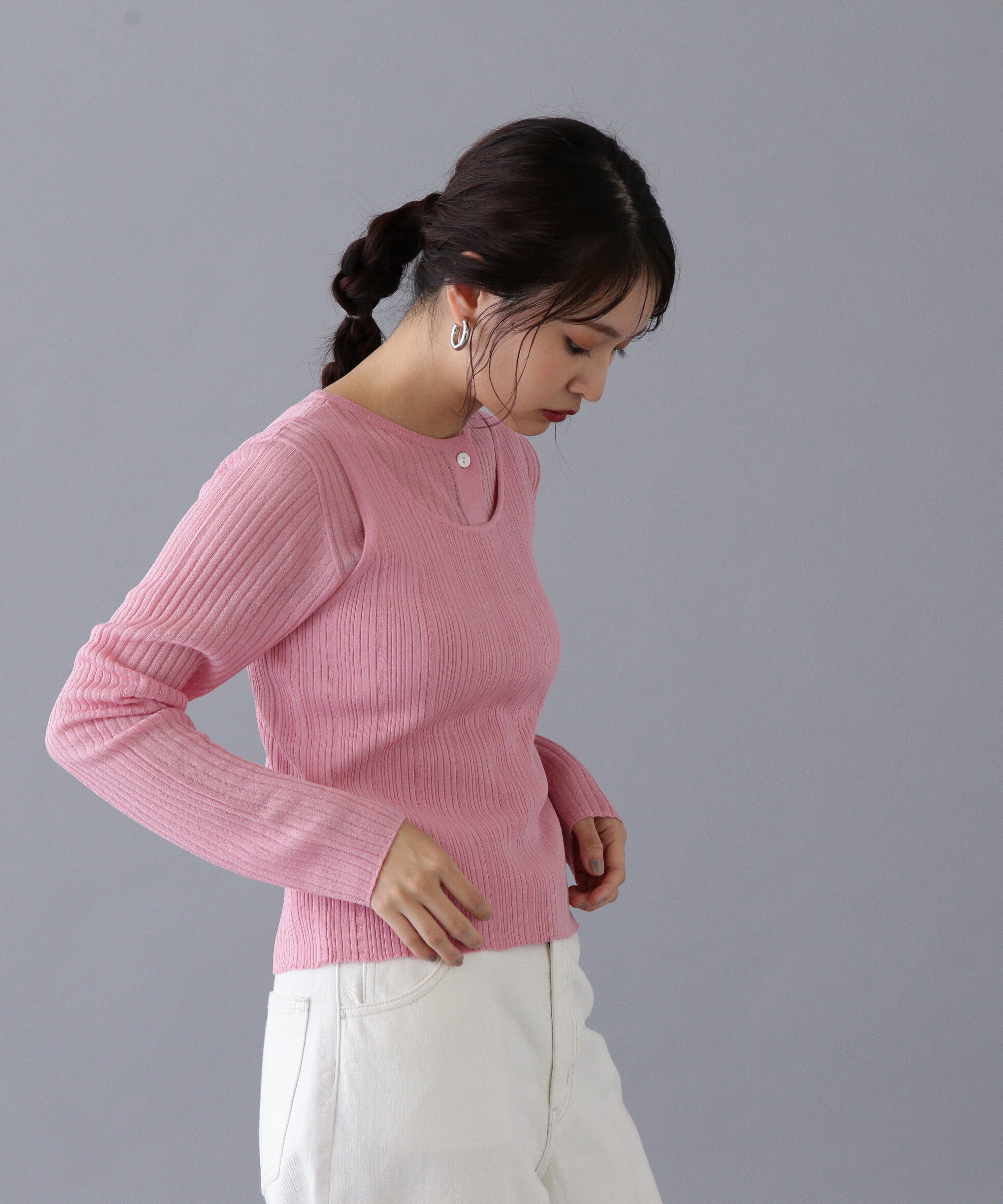  「レイヤードタンクニットセット」|ニット・セーター|