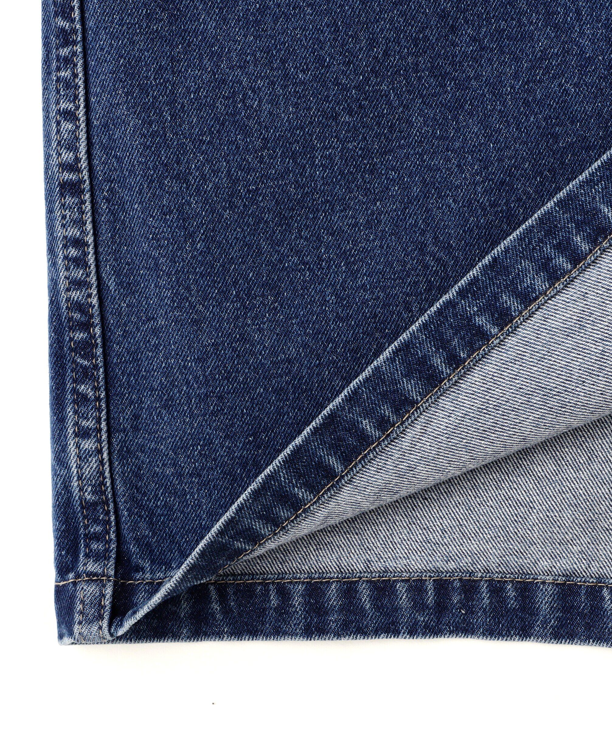  「ポケットデニムロングスカート」|スカート|