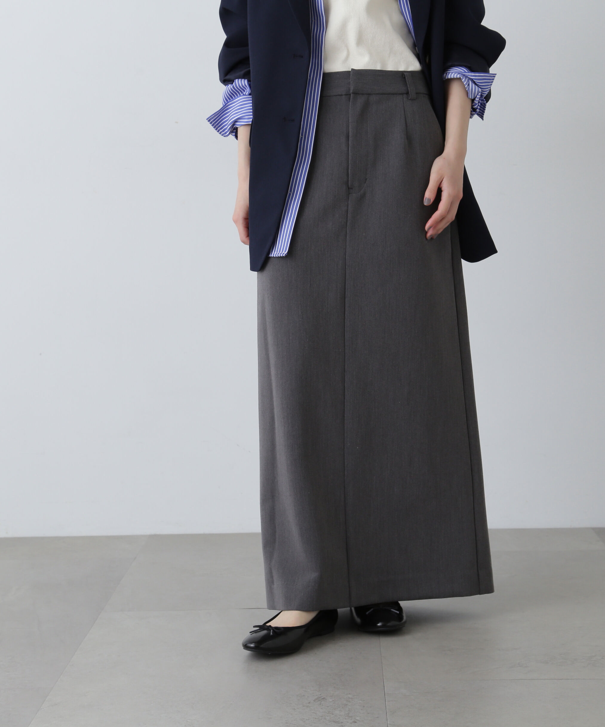  「ツイルマキシスカート」|スカート|