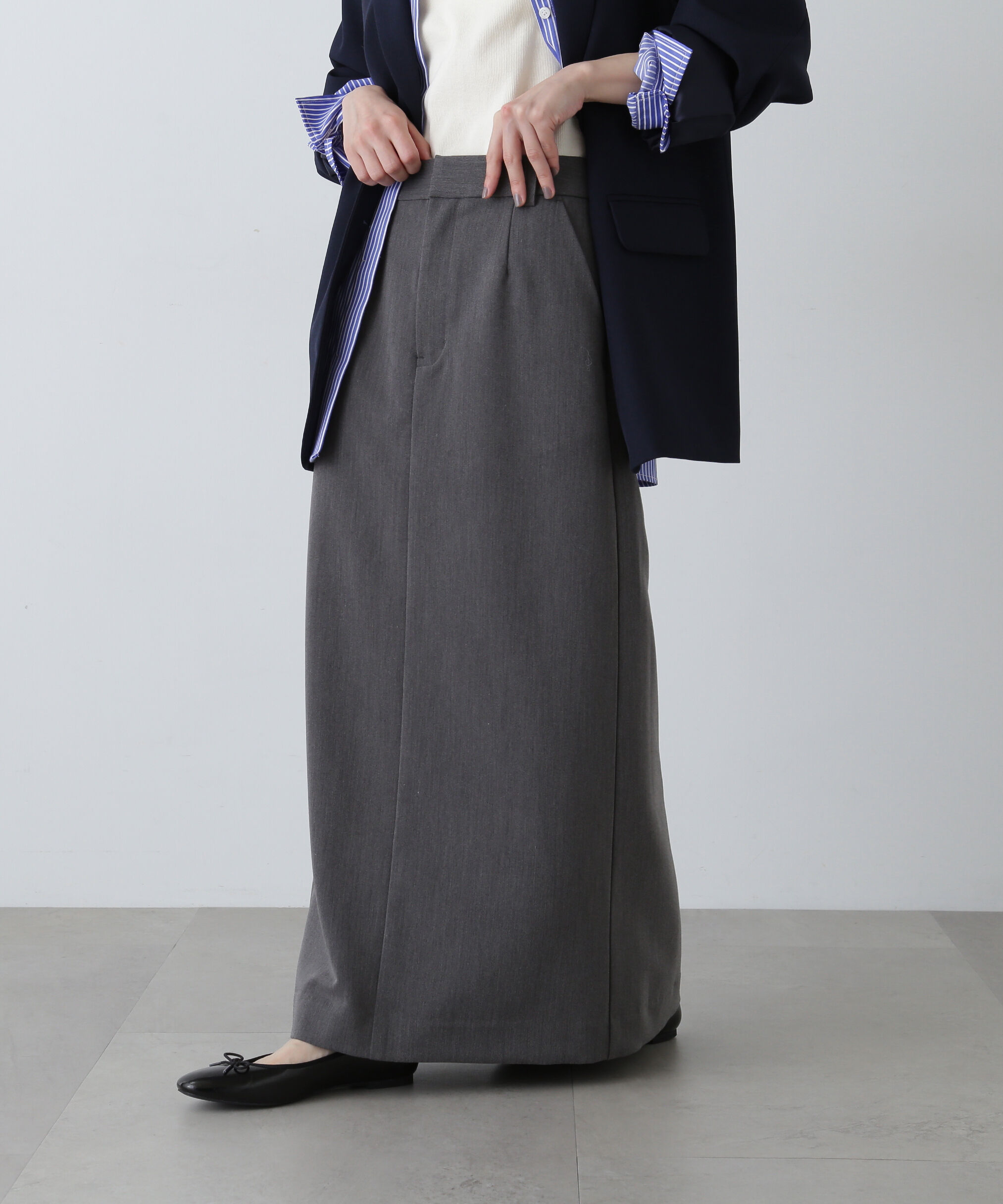  「ツイルマキシスカート」|スカート|