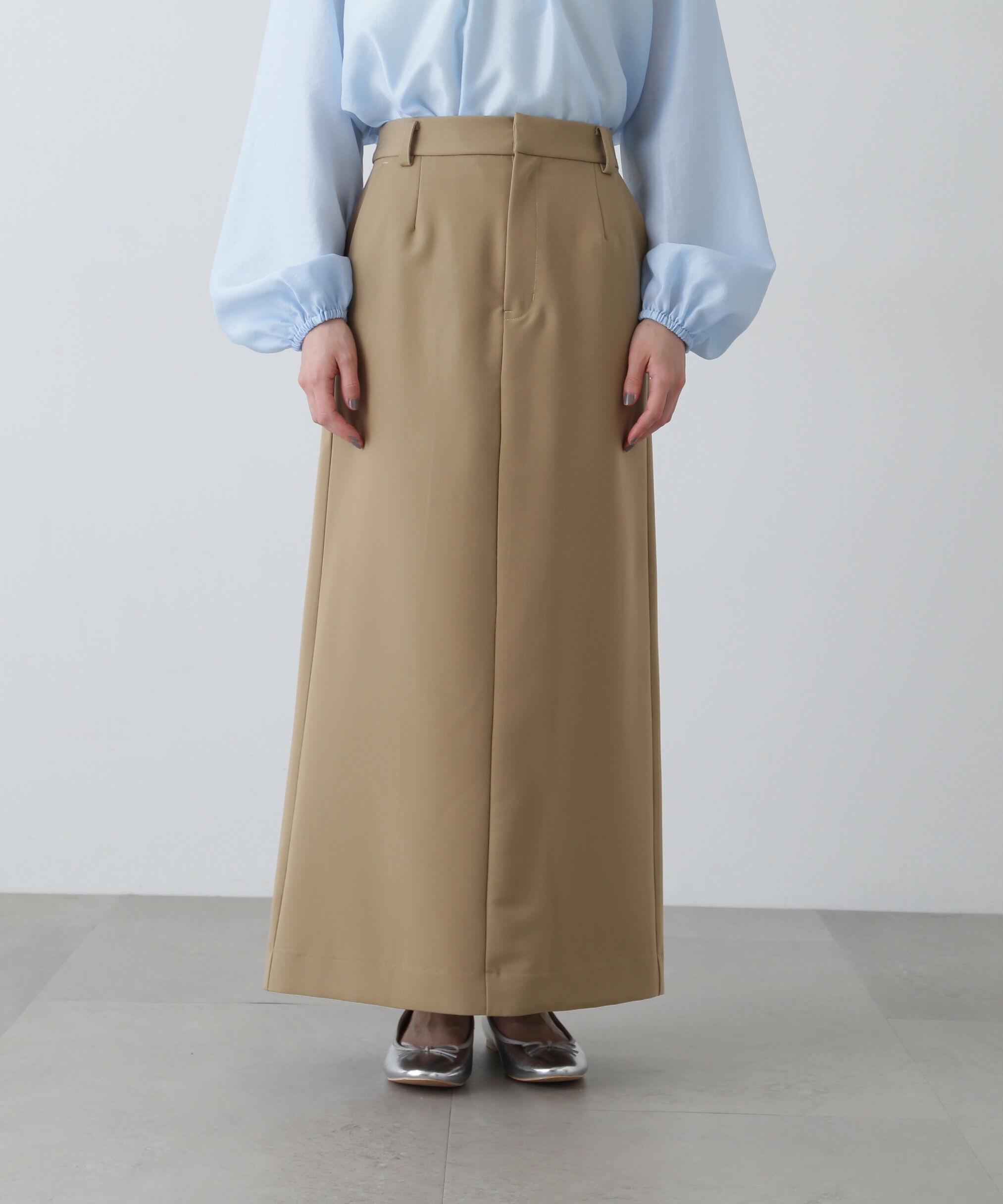  「ツイルマキシスカート」|スカート|